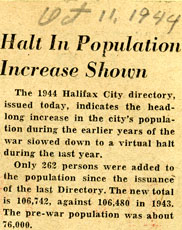 Halt in Population Increase Shown