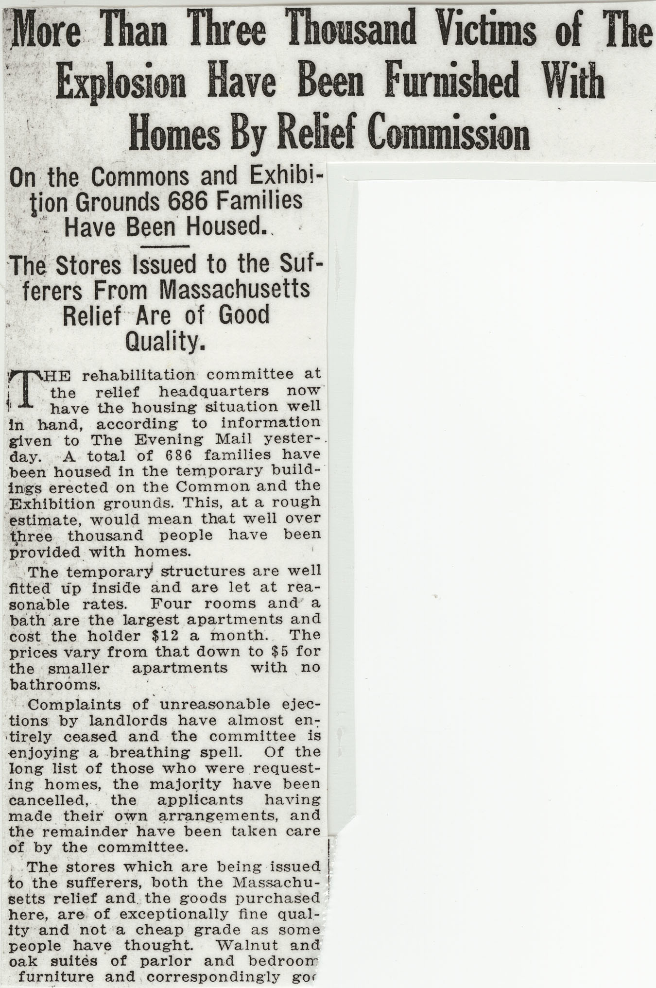 This article appeared in <i>The Evening Mail</i>, May 11, 1918, p.1