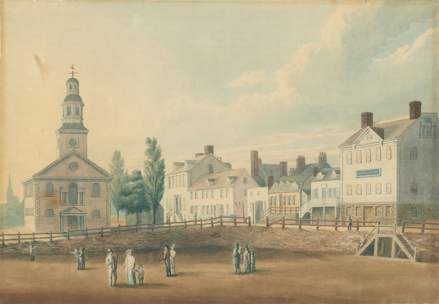 halifax : National School at Halifax, NS, ca. 1819