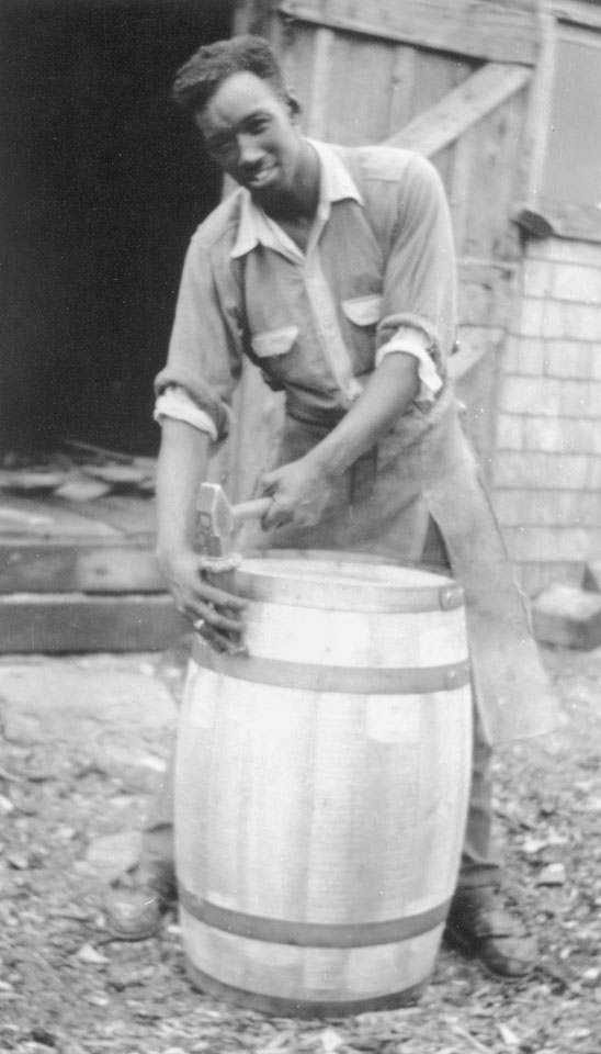 Charlie Symonds, a Cooper in Upper Hammonds Plains, 1949
