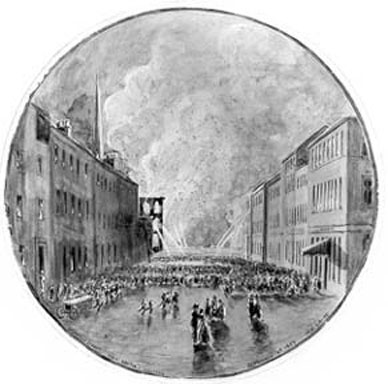 halifax : Granville Street Fire. Sept. 9, 1859