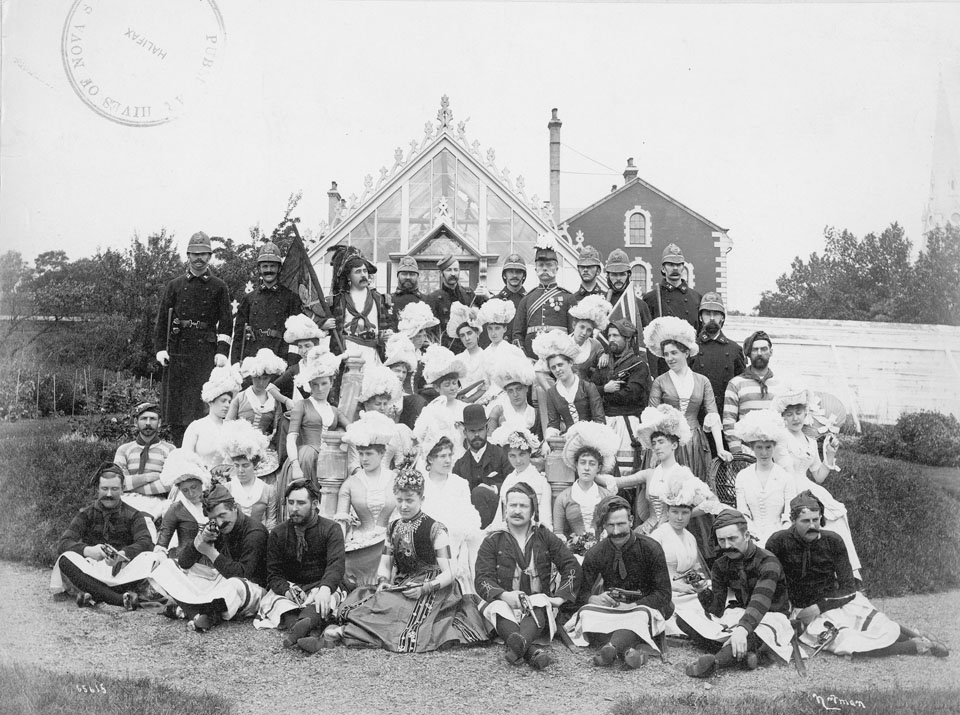 halifax : Amateur Theatre Cast of Pirates of Penzance</i>, ca. 1885