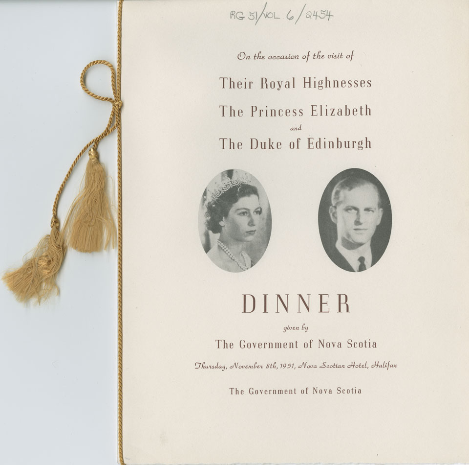 Menu of the state dinner