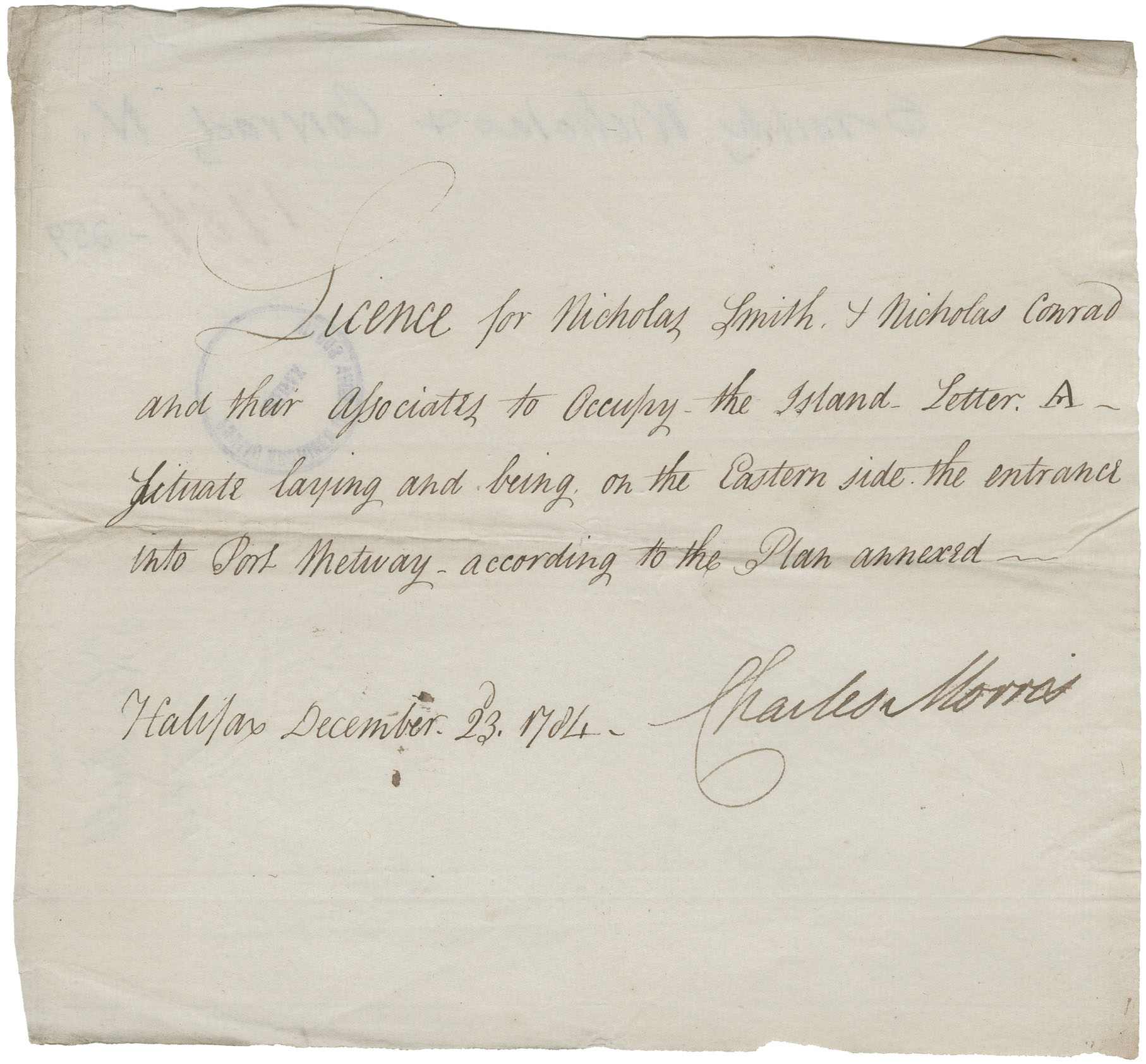 Nova Scotia Archives Nova Scotia Land Papers 17651800