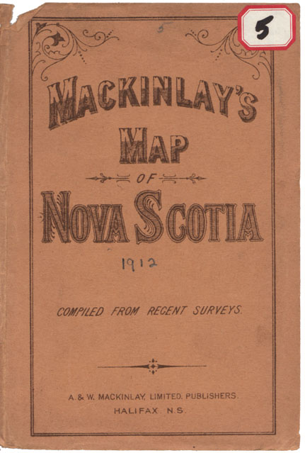 MacKinlay's Map of the Province of Nova Scotia, includes P.E.I.