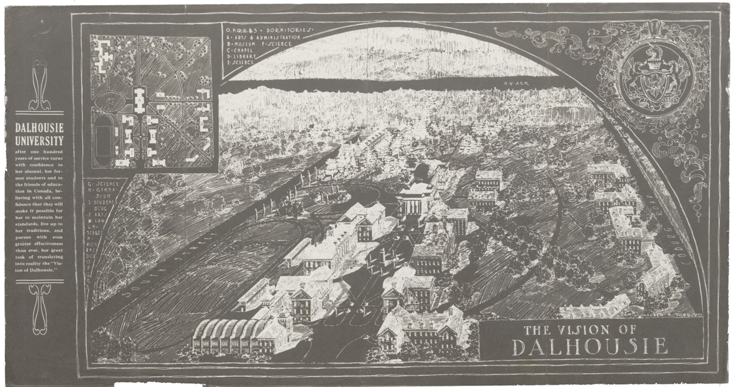The Vision of Dalhousie, a ste Plan of the Campus