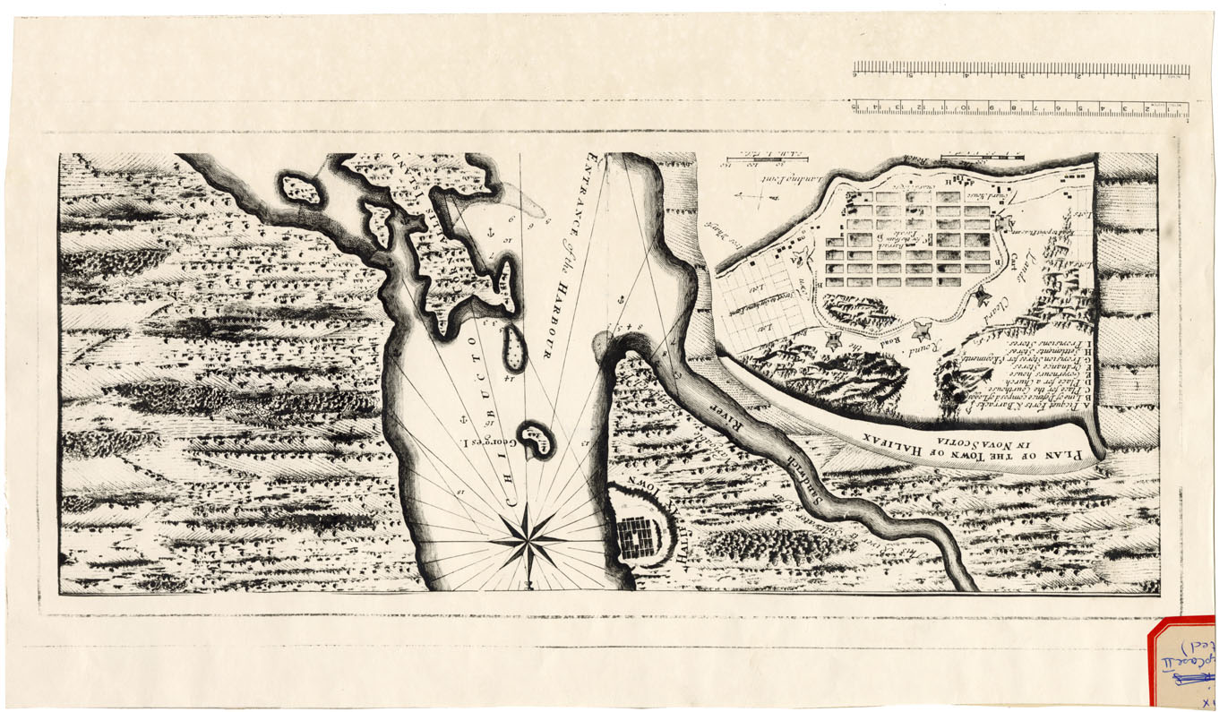 Plan of the Town of Halifax in Nova Scotia