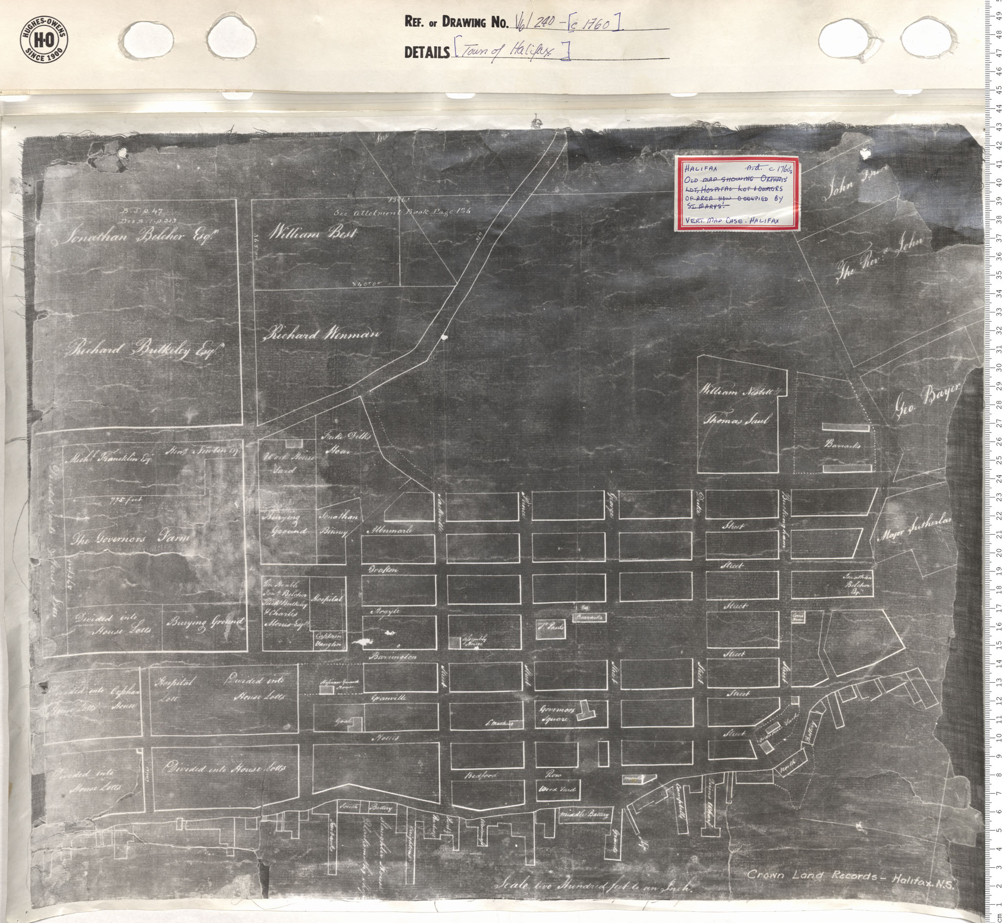 maps : Town of Halifax