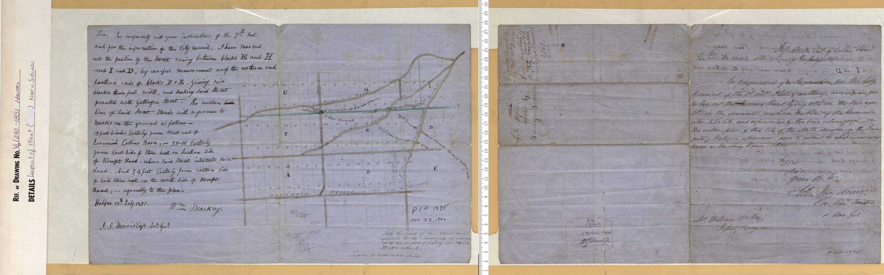 maps : Layout of Street ( ) North Suburbs