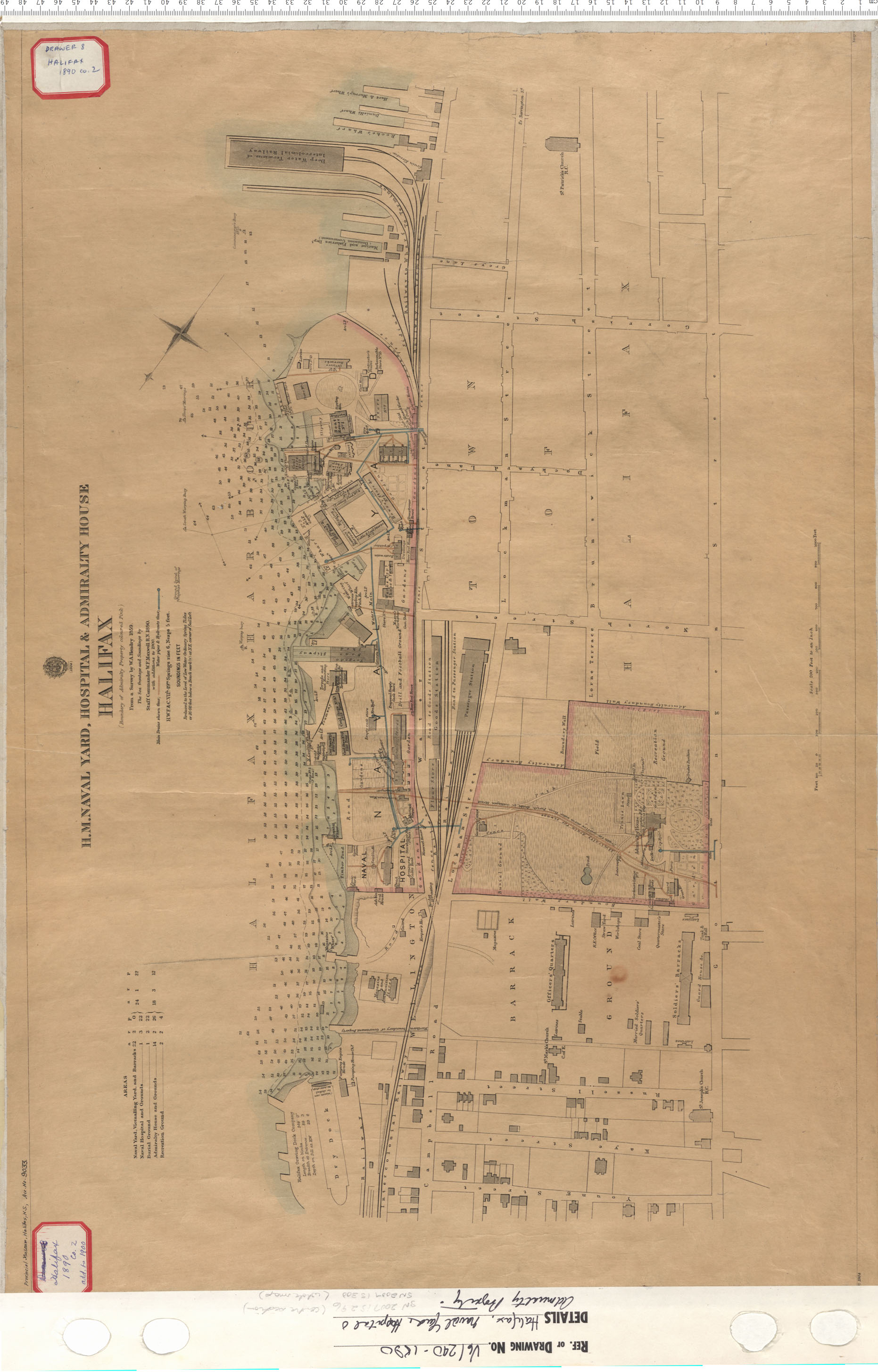 maps : Naval Yard, Hospital and Admiralty Property