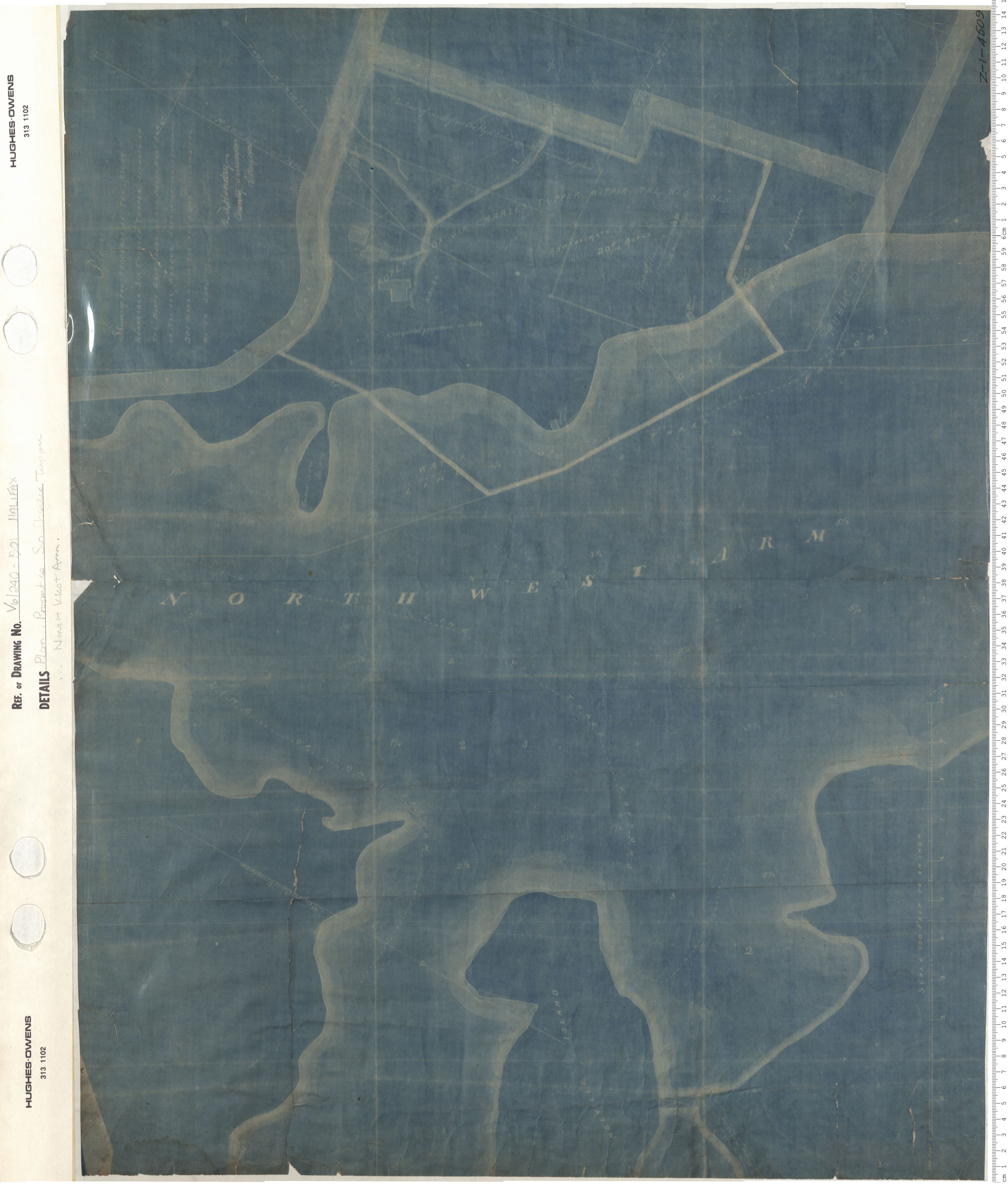 maps : Plan of Properties of Sir Charles Tupper…North West Arm
