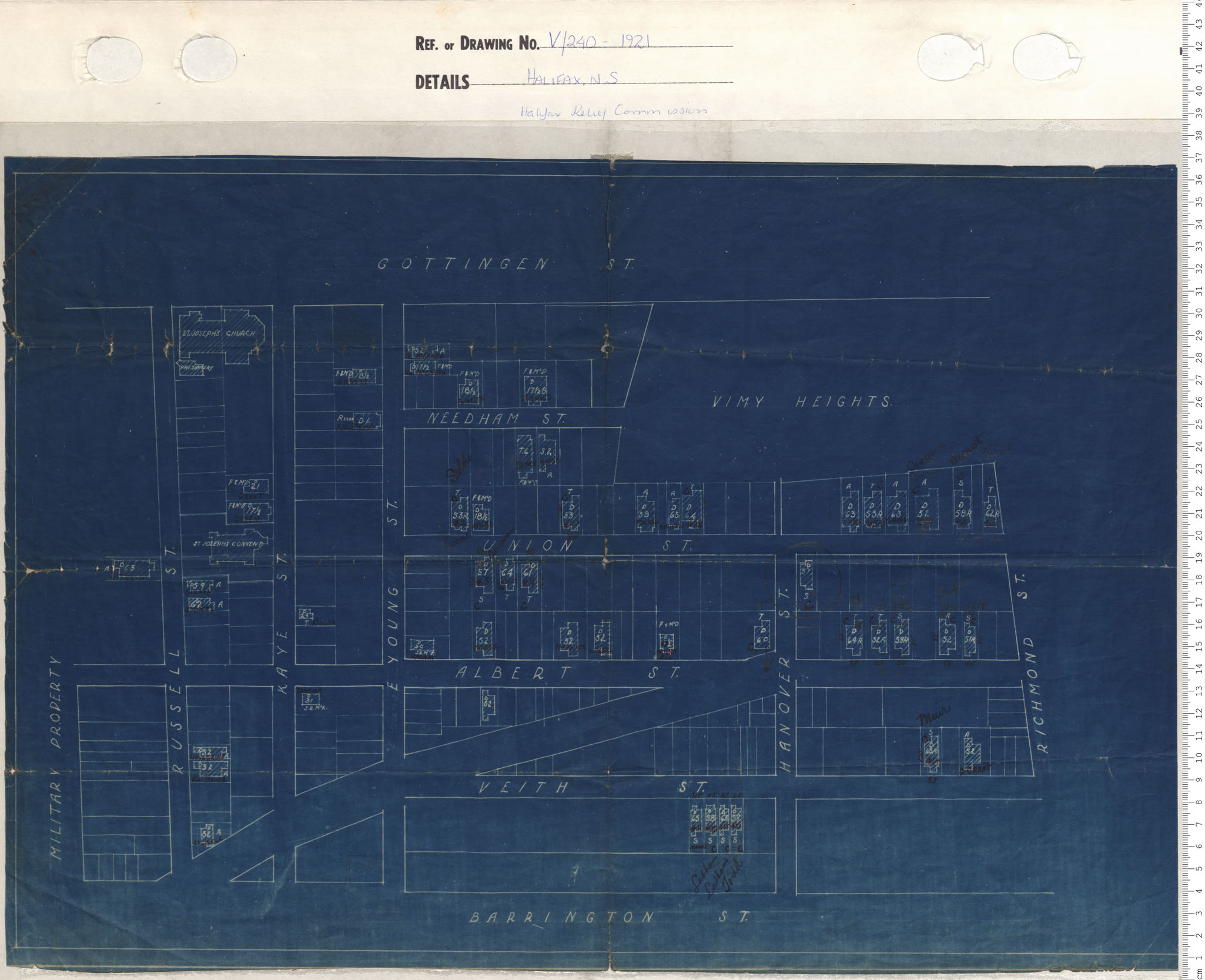 maps : Halifax Relief Commission