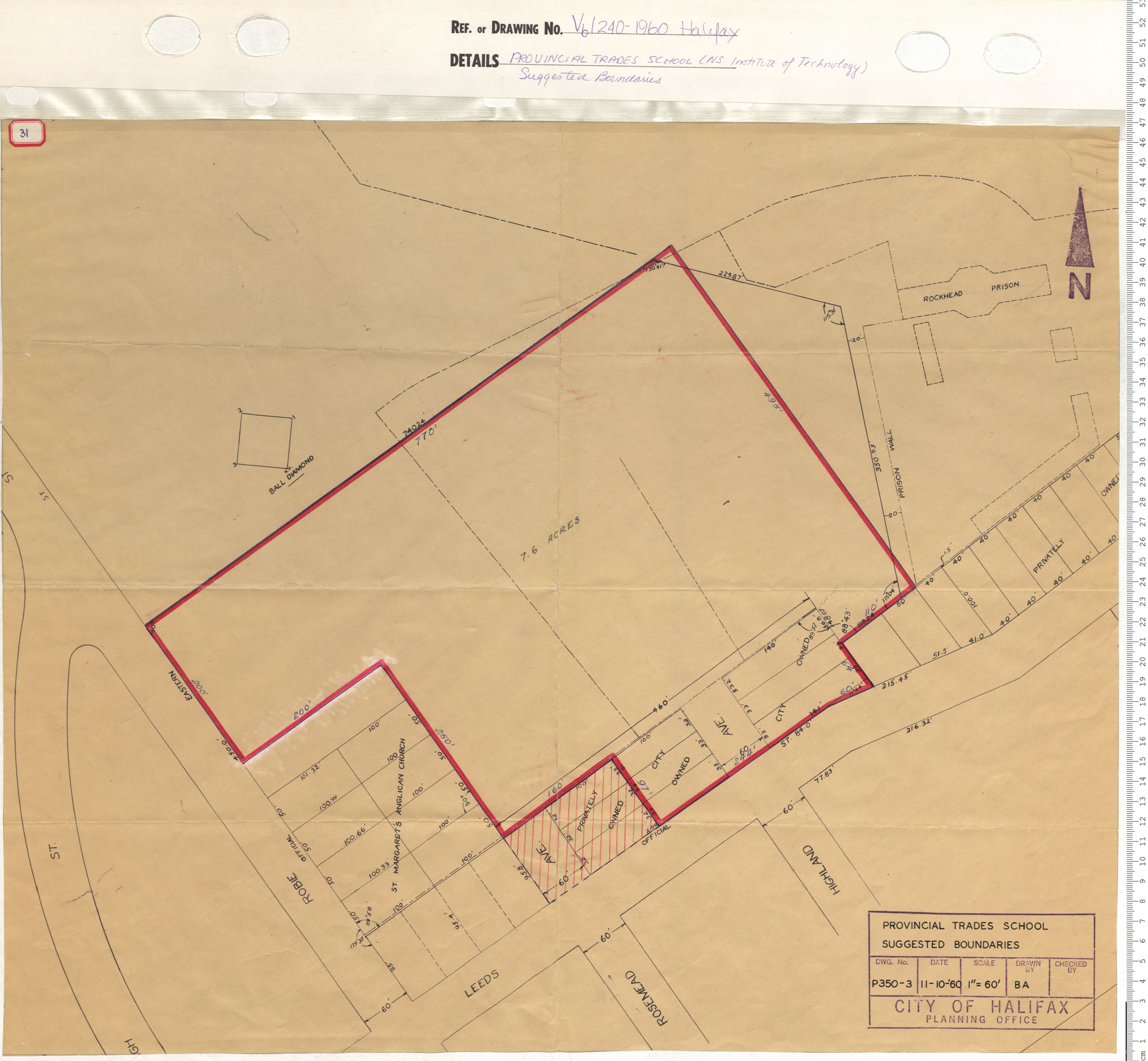 maps : Provincial Trades School (NS Institute ofTechnology) Suggested Boundaries