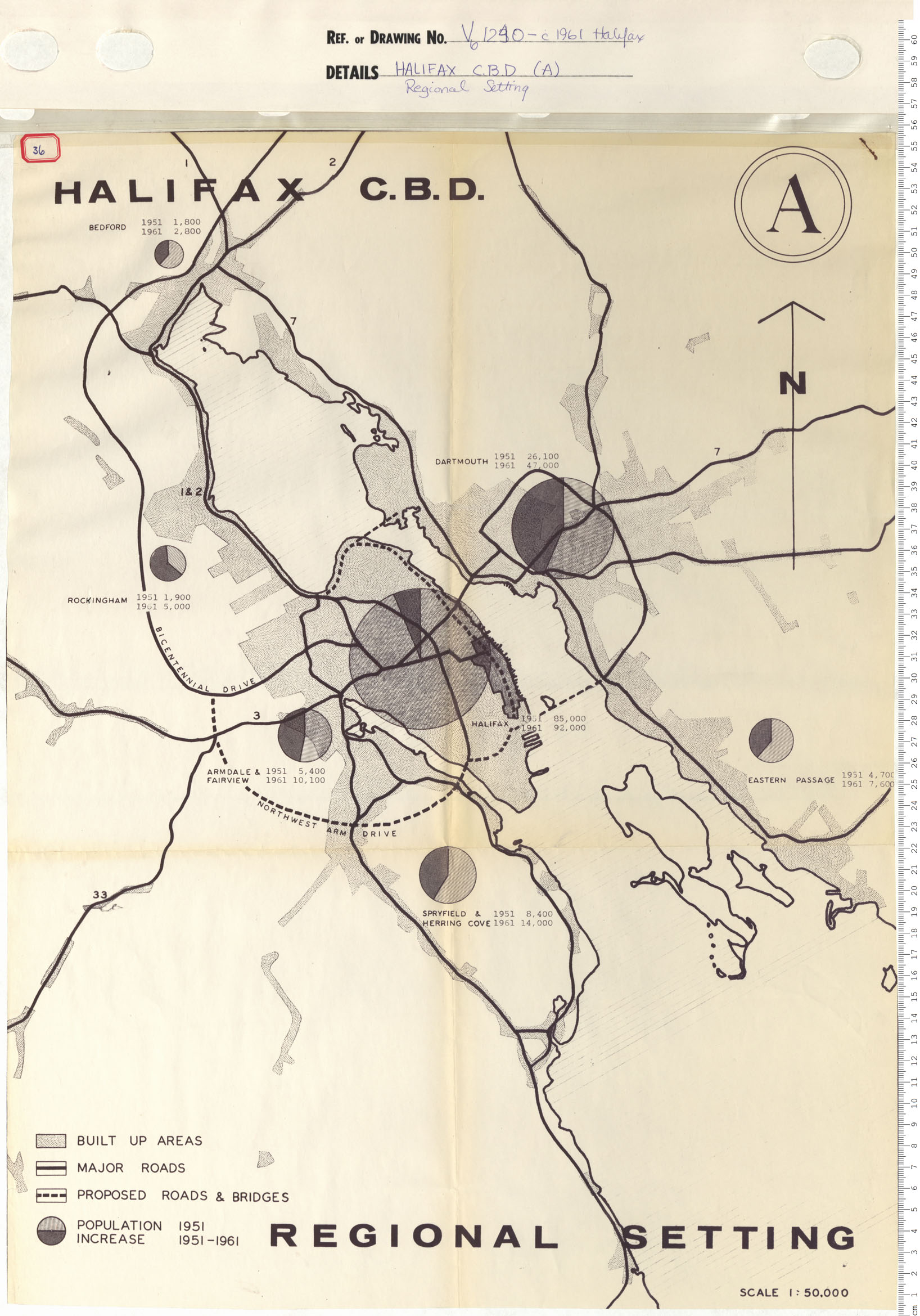 maps : Halifax C.B.D. (A) Regional Setting