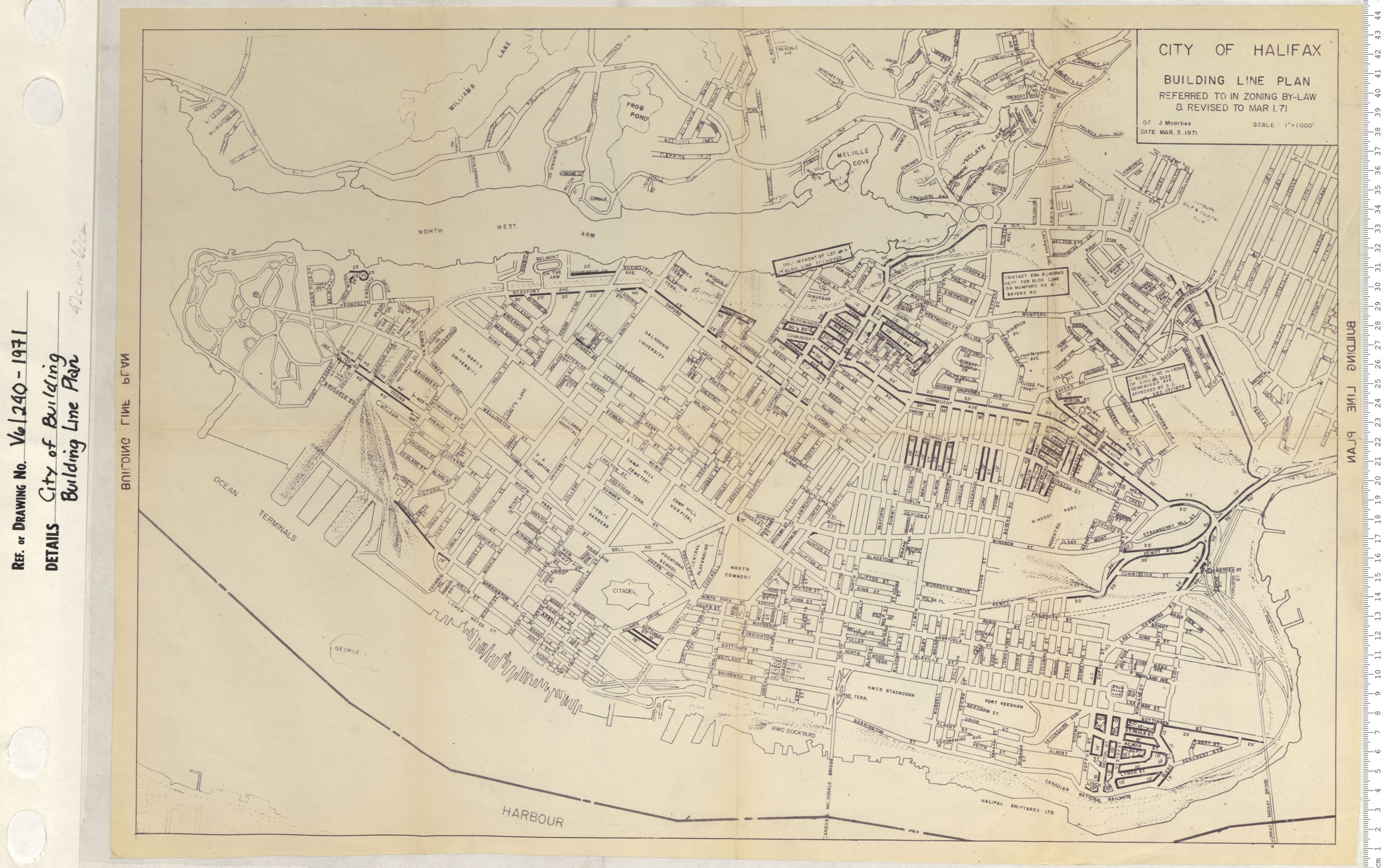 maps : City of Building Building Line plan