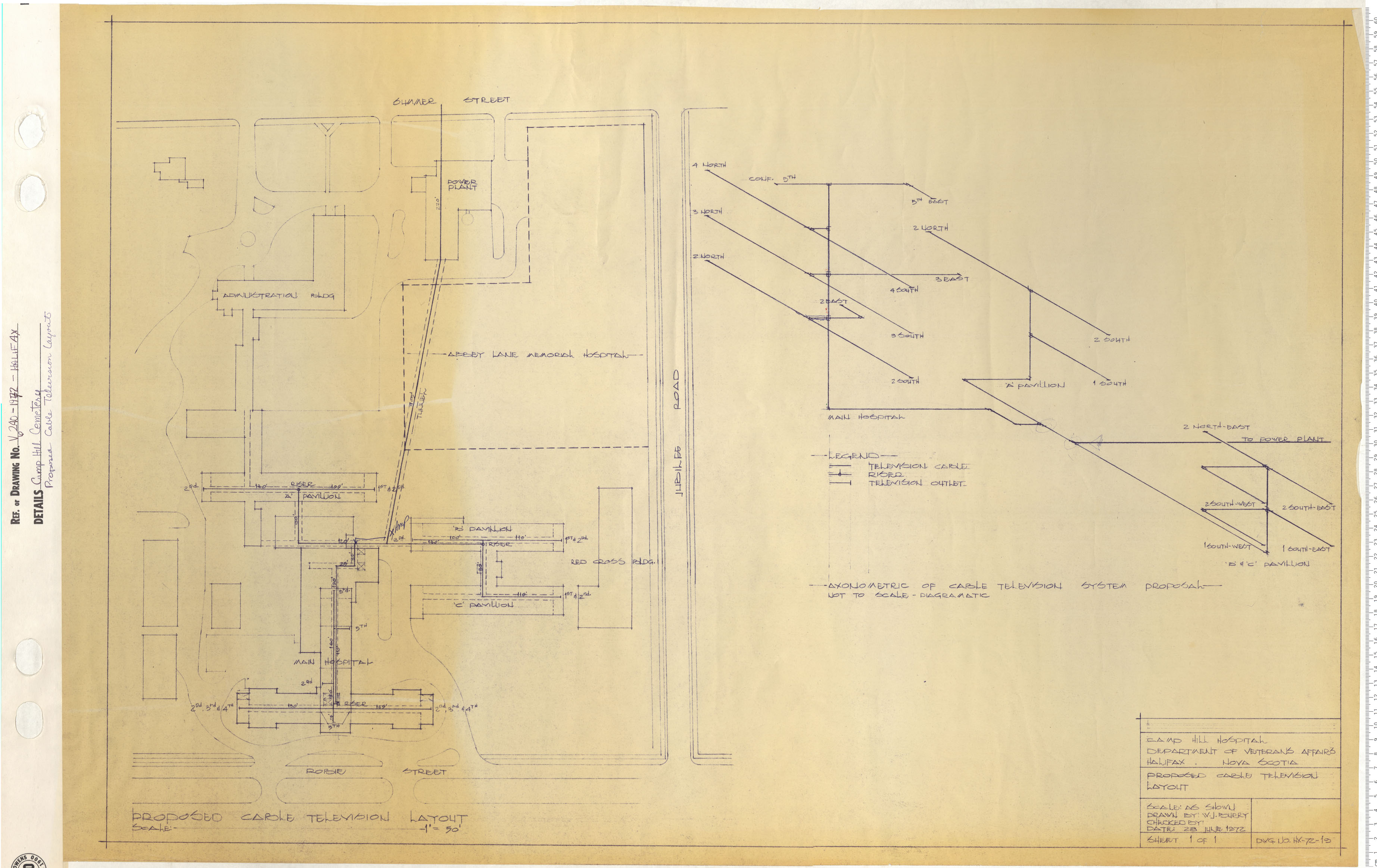 maps : Camp Hill Cemetery Proposed cable Television Layputs