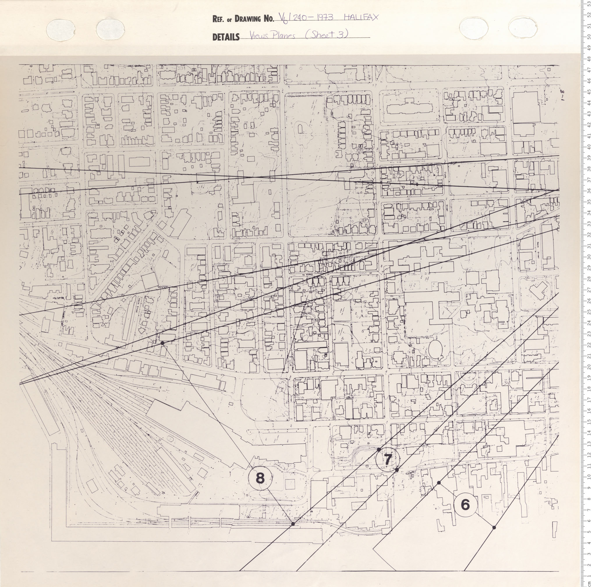 maps : Views Planes (Sheet No. 3)