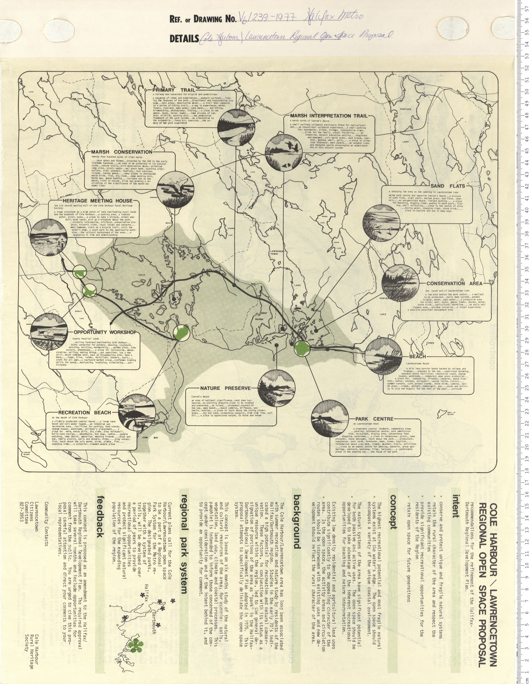 maps : Cole Harbour/ lawrencetown Regional Open Space Proposal