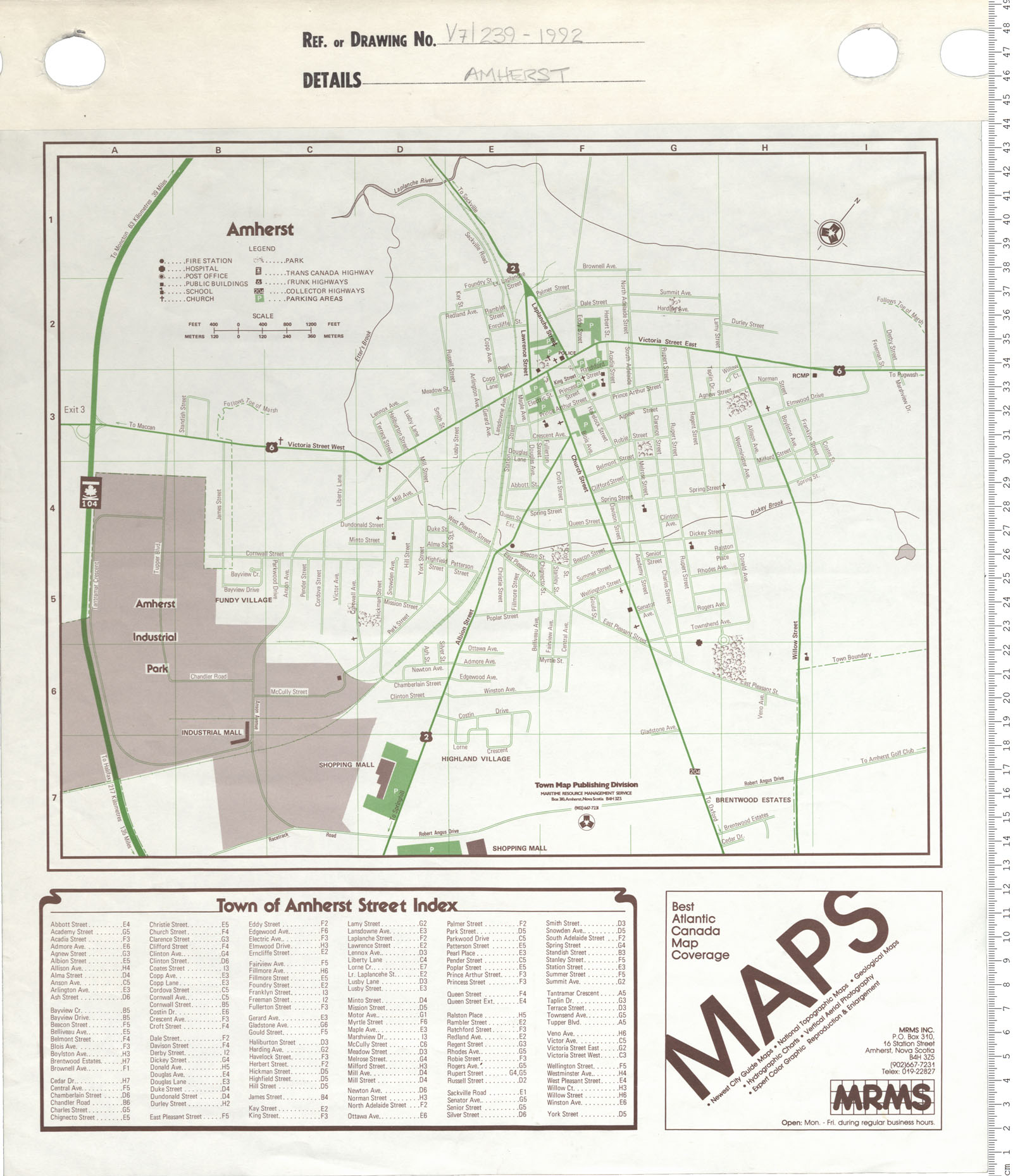 maps : Amherst