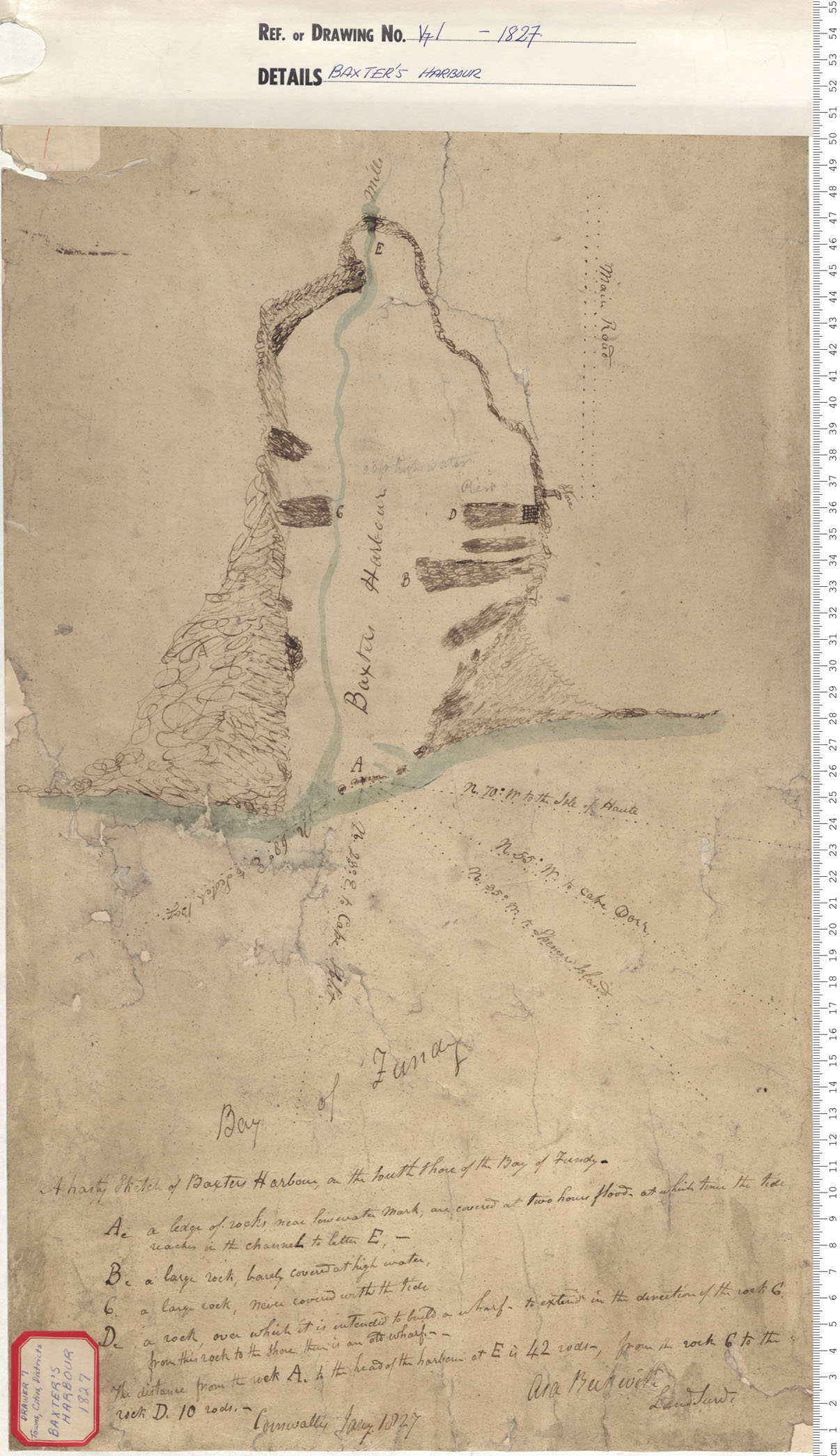 maps : Baxters Harbour