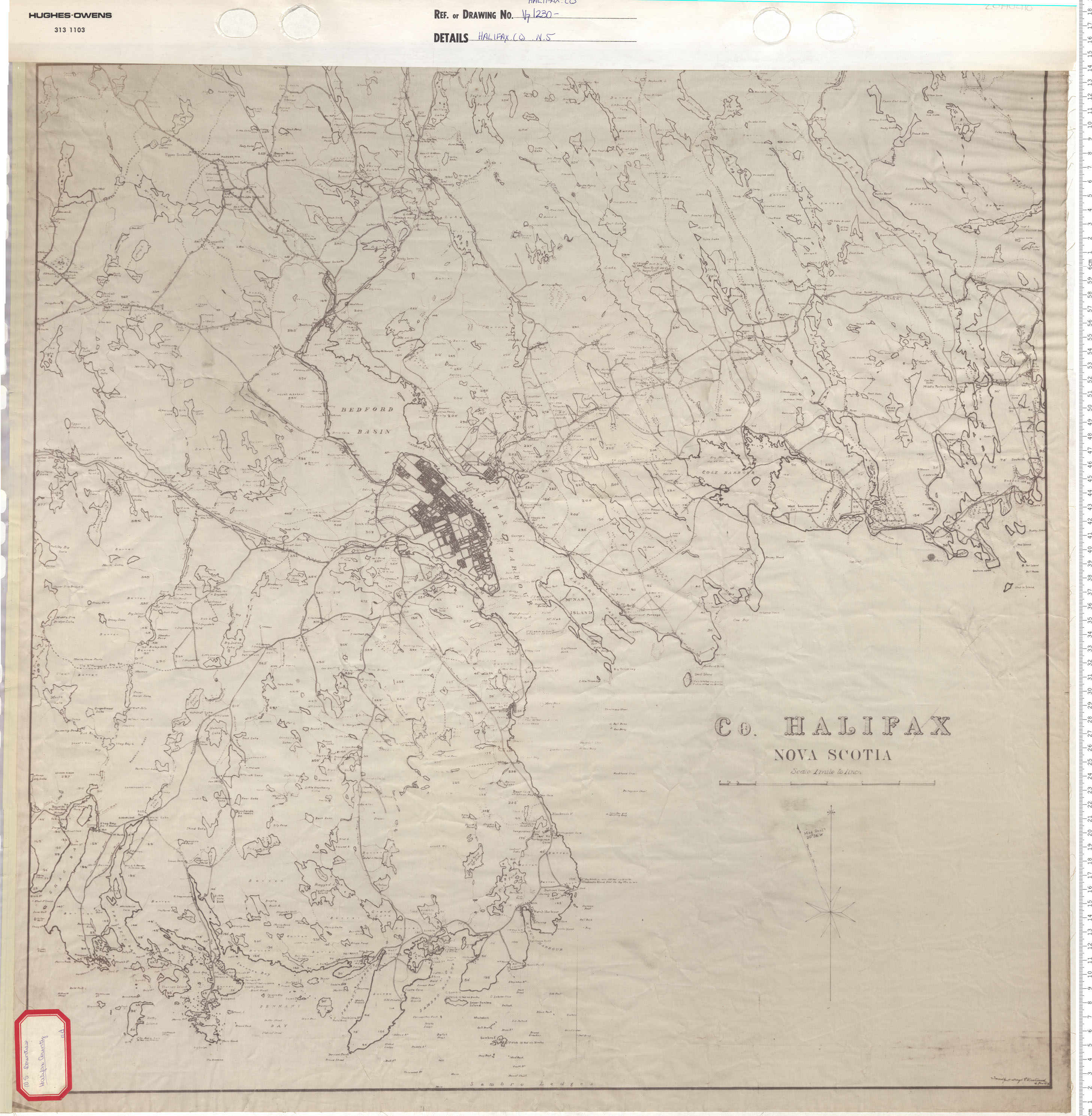 maps : Halifax County, N.S.