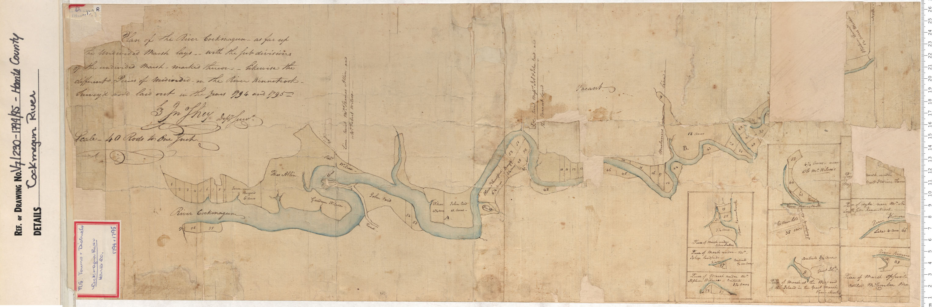 maps : Cockmegun River