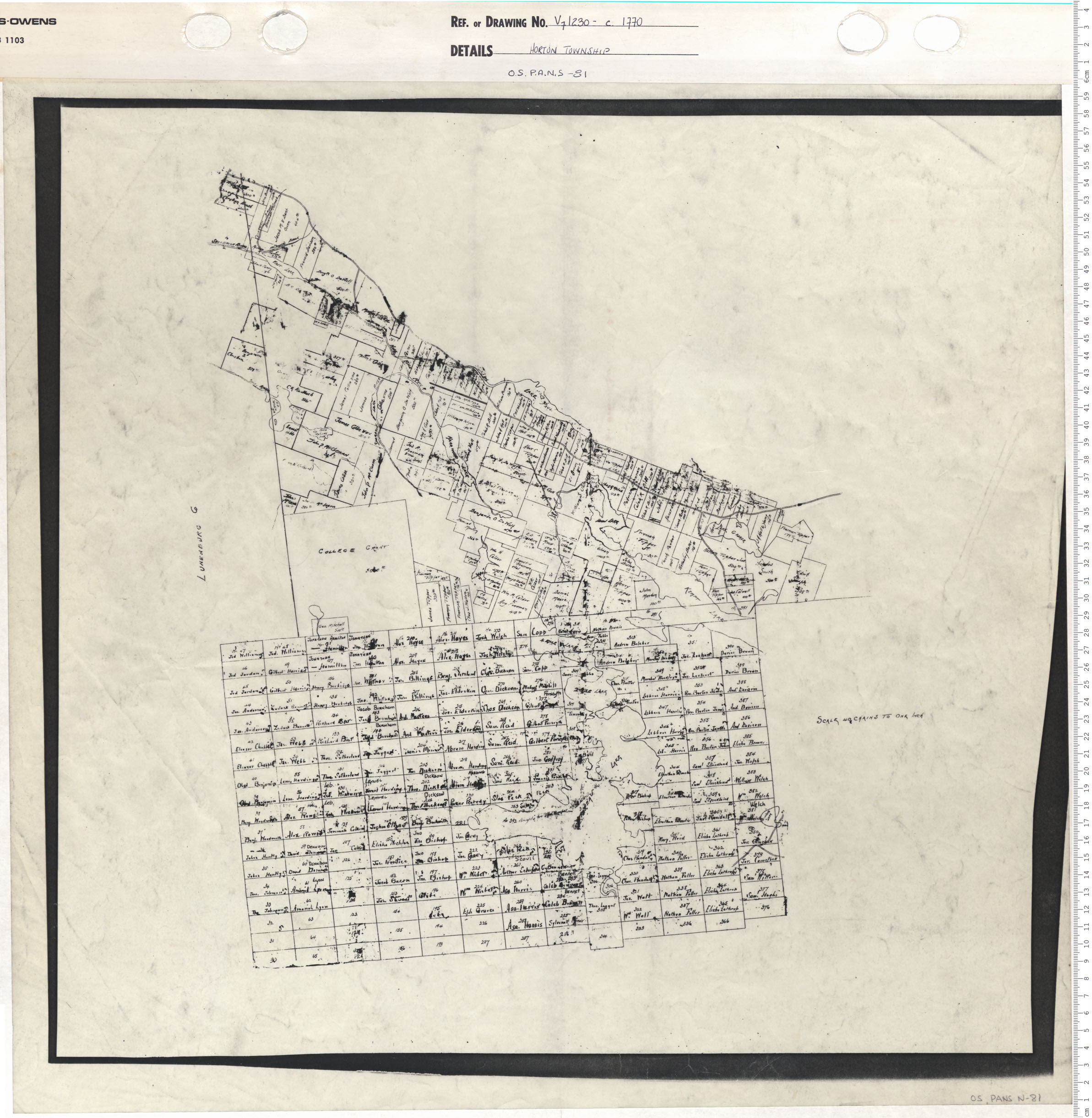 maps : Horton Township