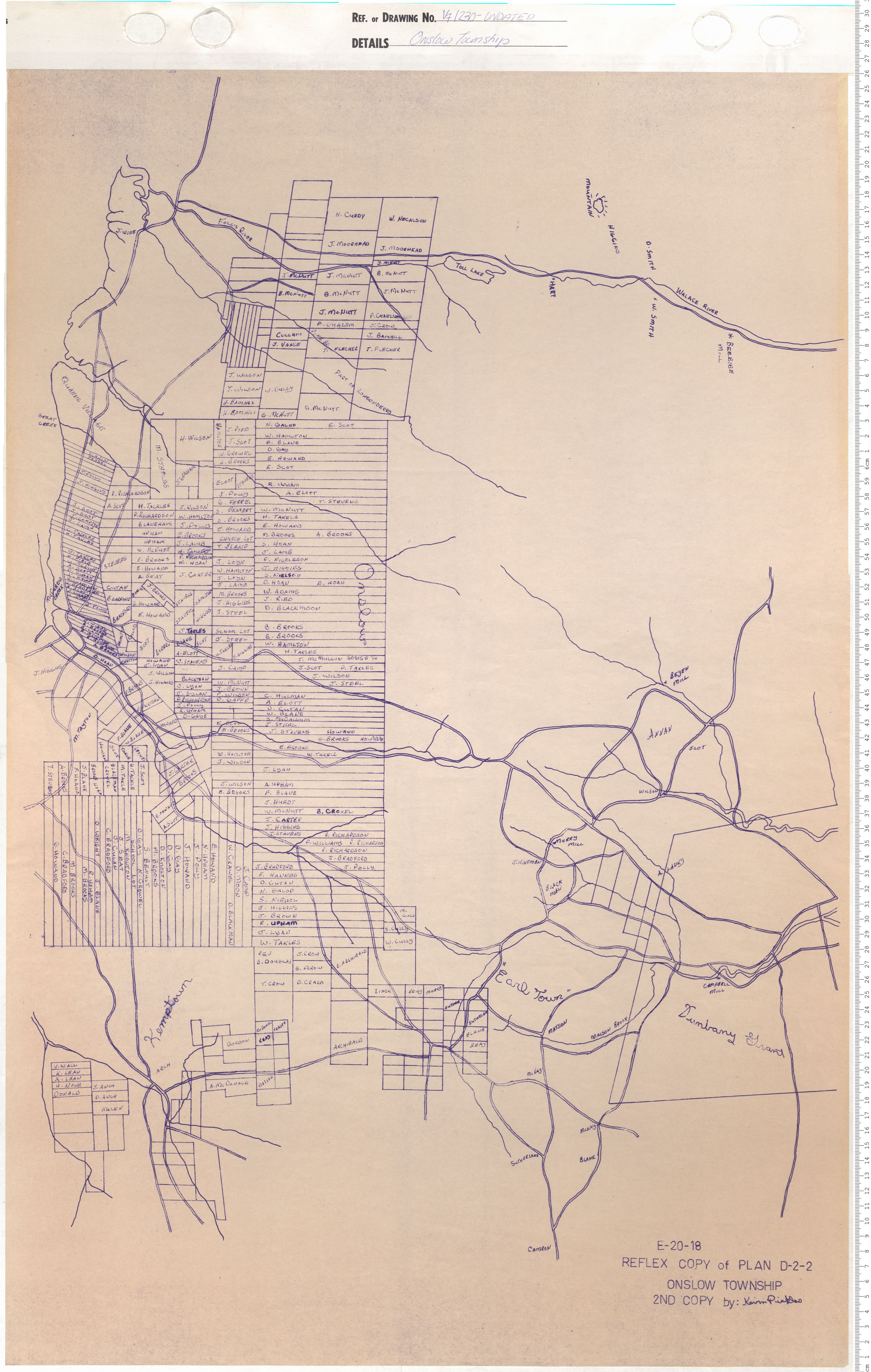 maps : Onslow Township