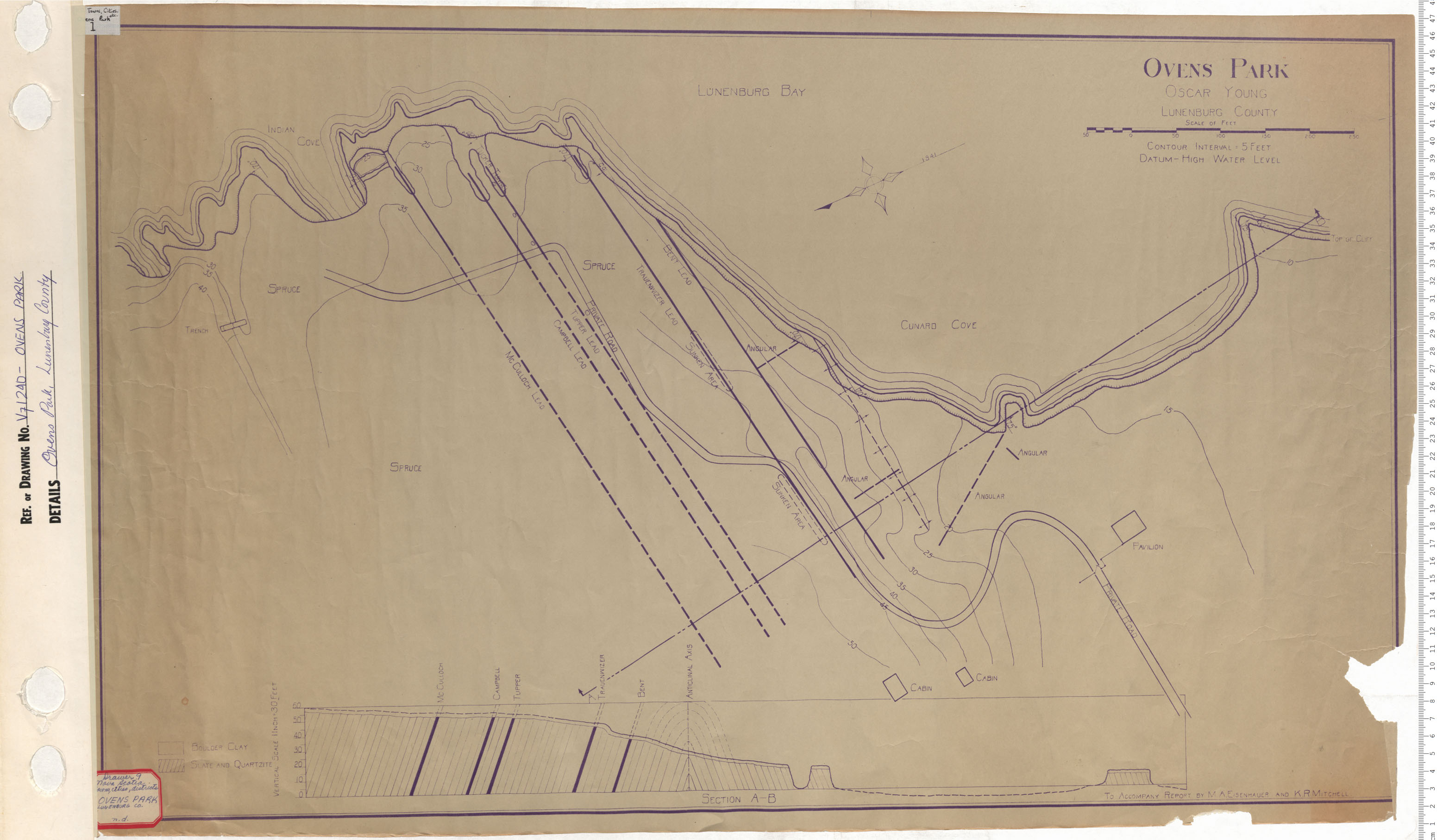 maps : Ovens Park, Lunburg County