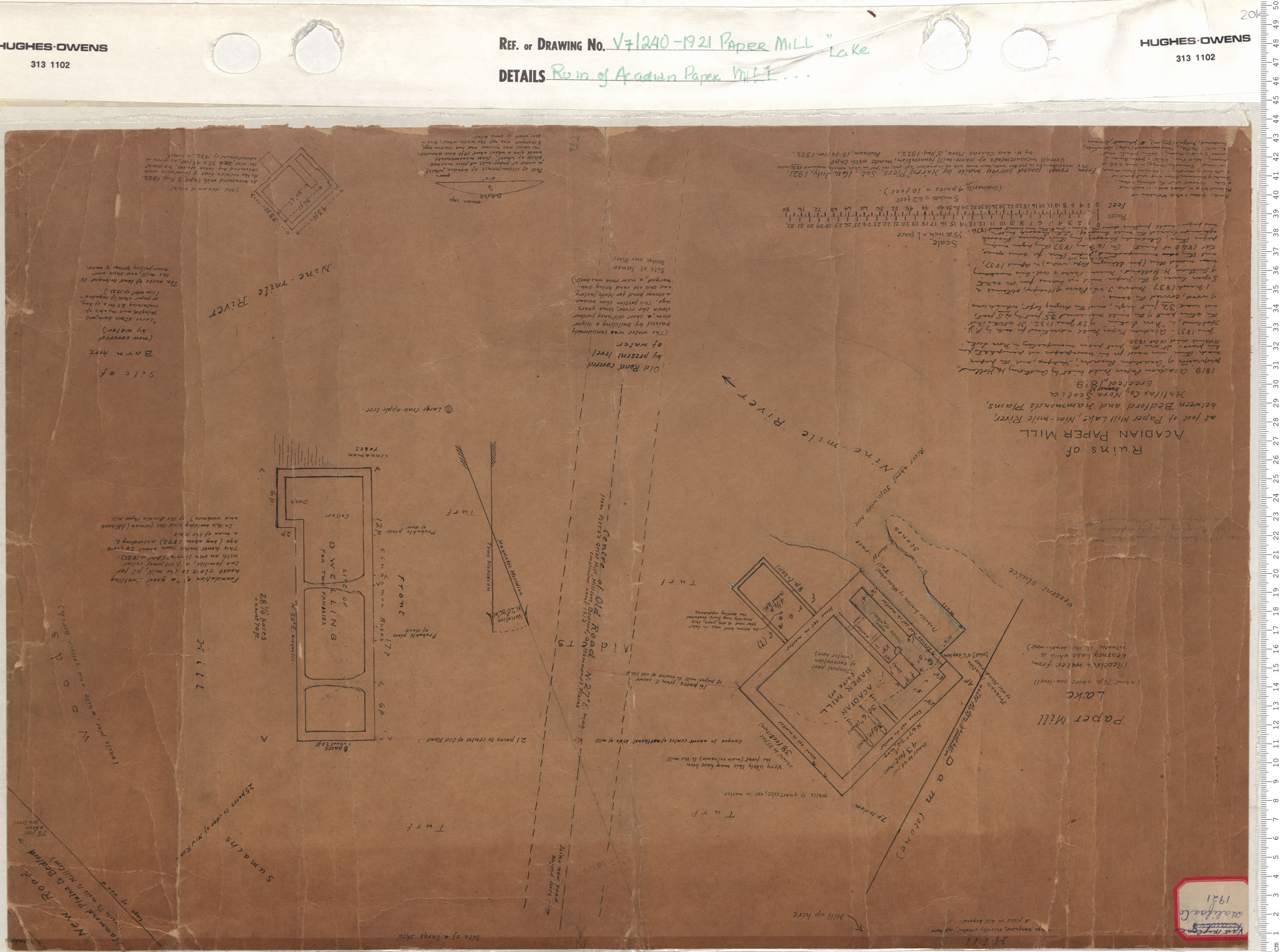 maps : Ruins of Acadian Paper Mill
