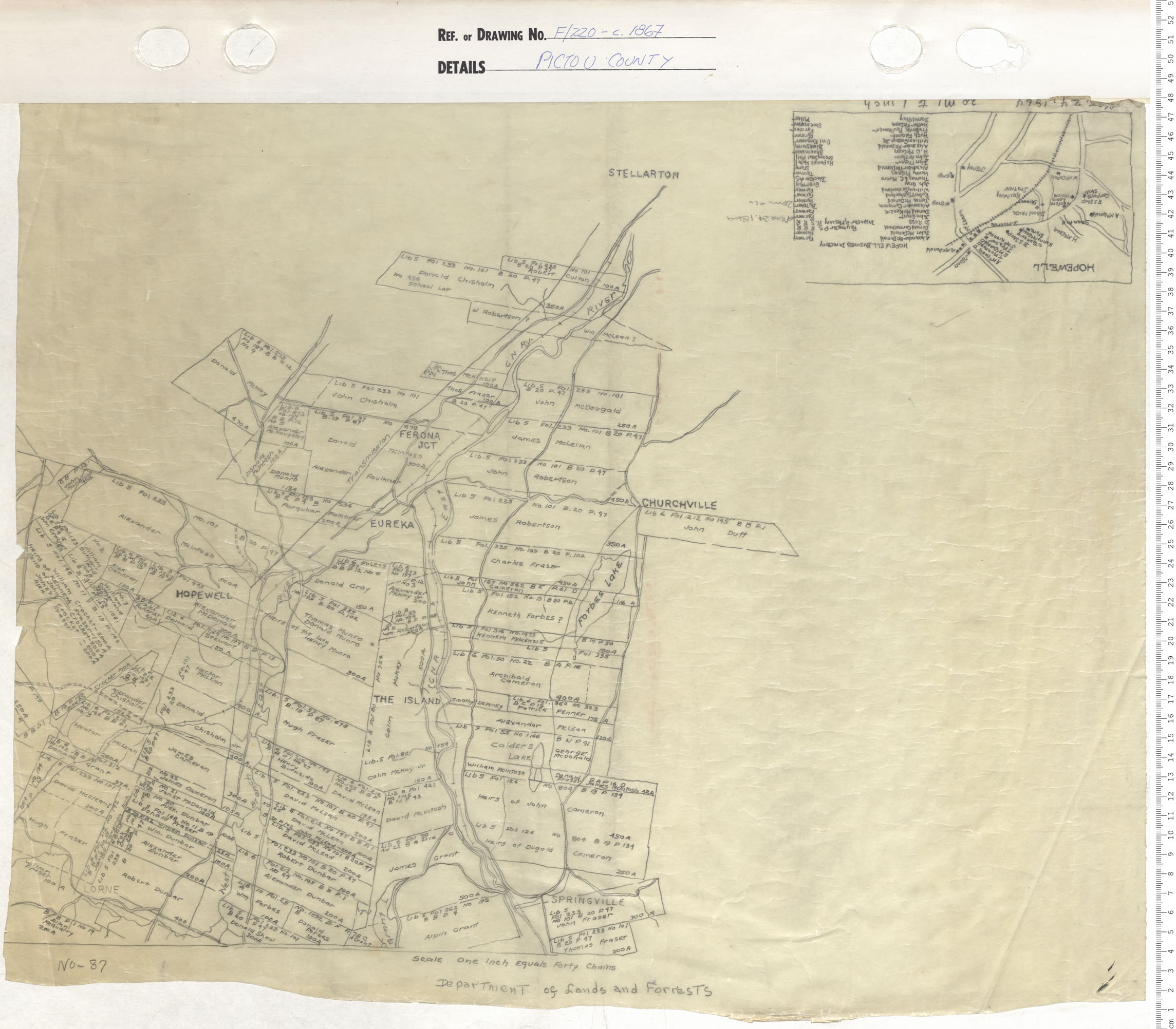maps : Pictou County