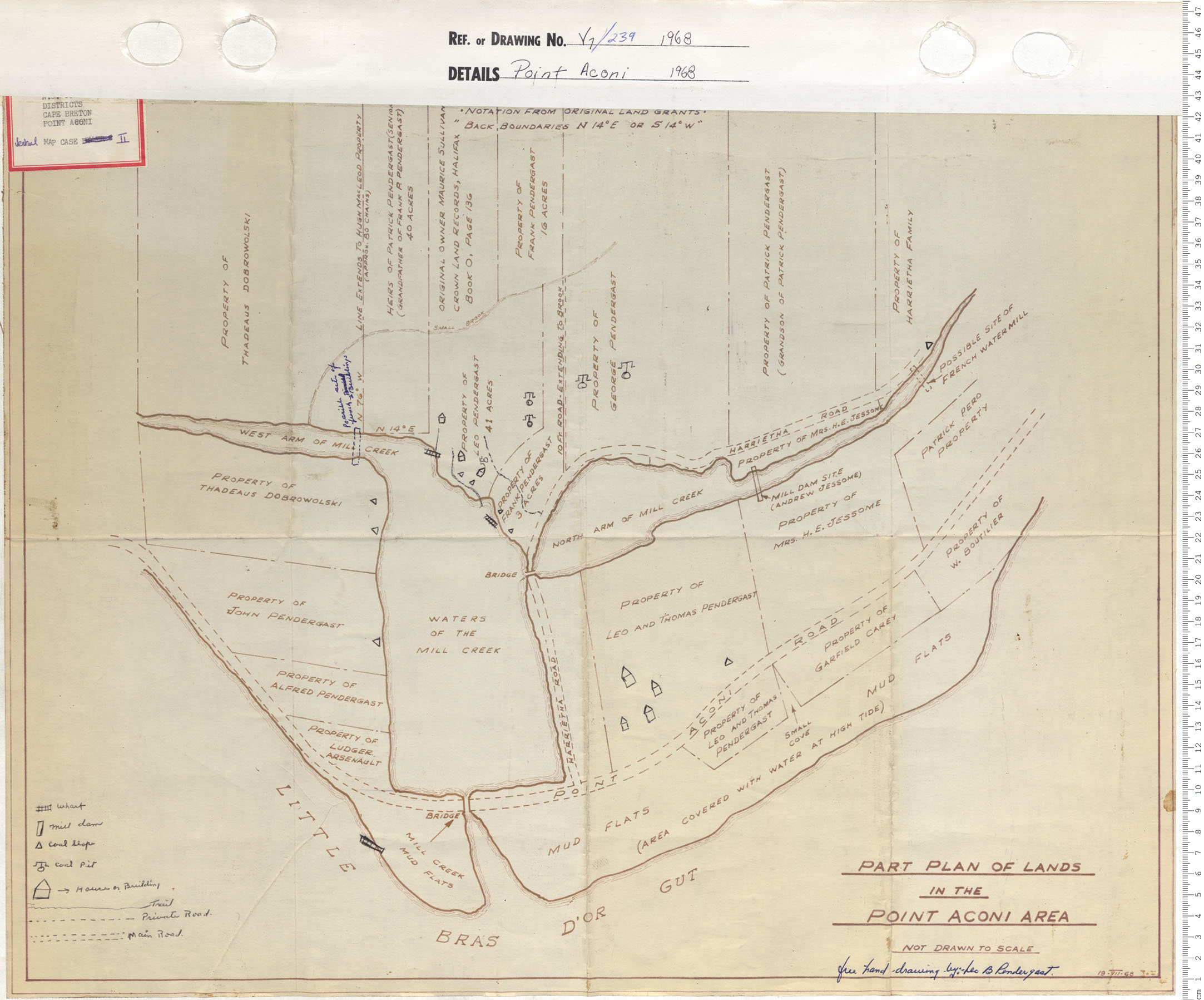 maps : Point Aconi 1968