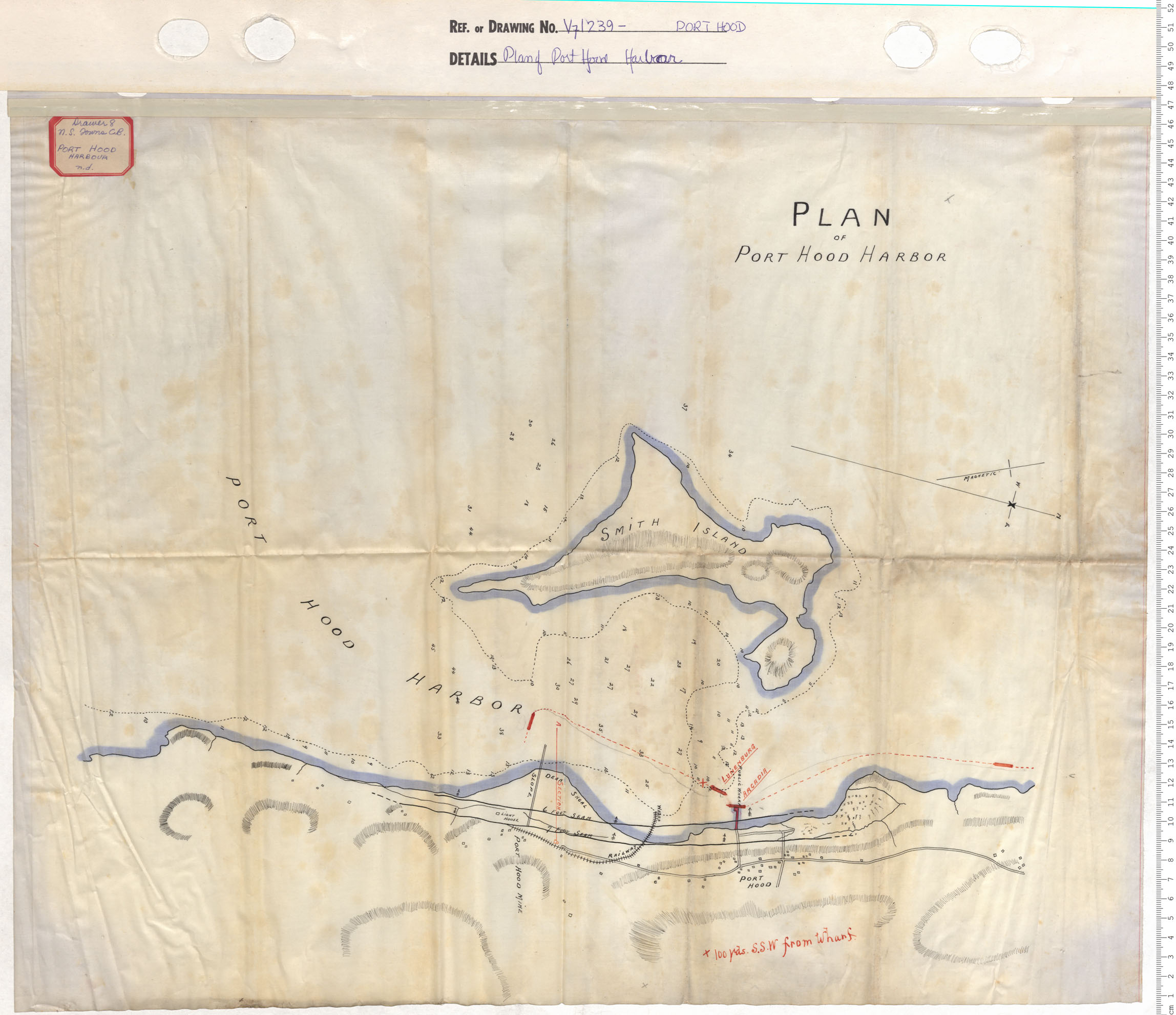 maps : Plan of Port Hood Harbour