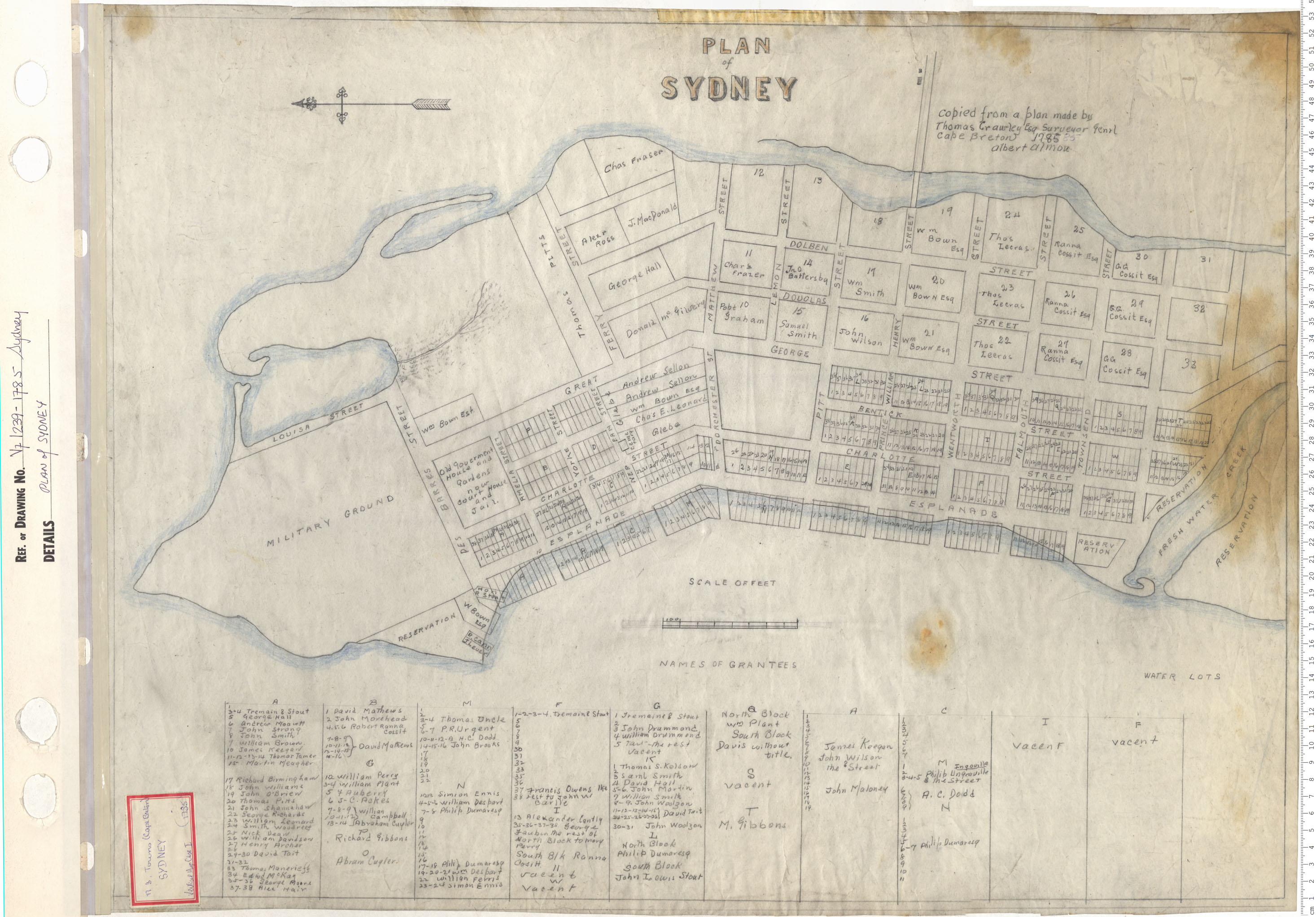 maps : Plan of Sydney