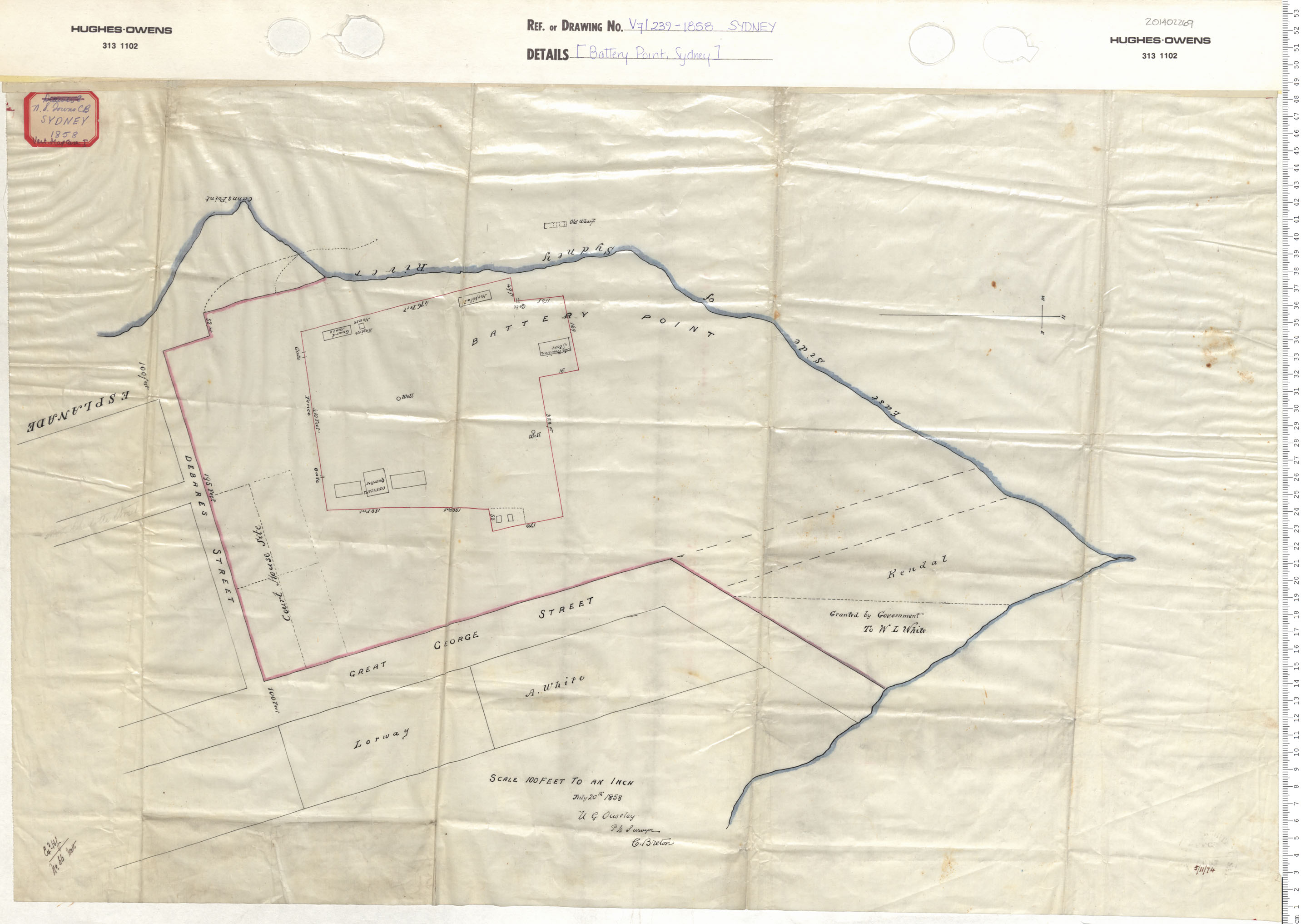 maps : Battery Point Sydney
