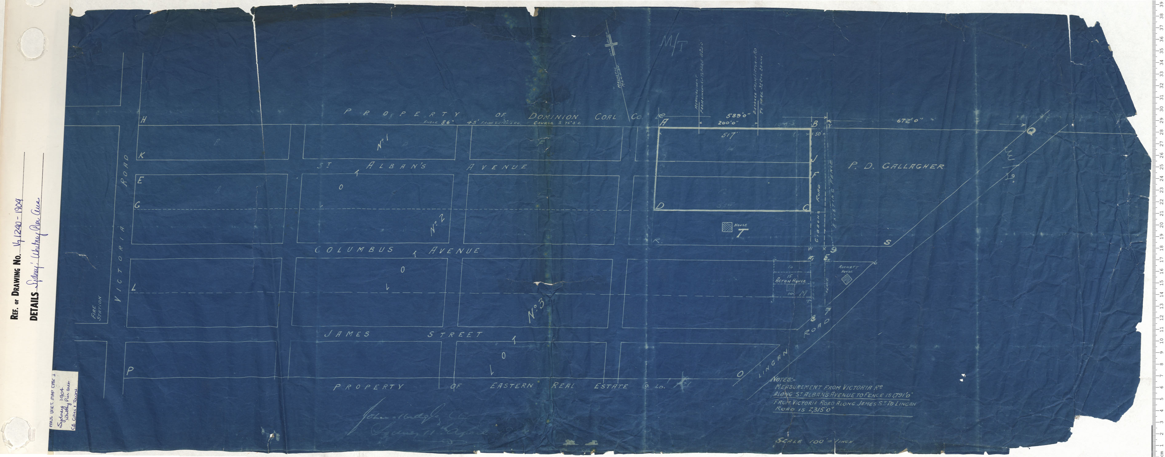 maps : Whitney Pier Area