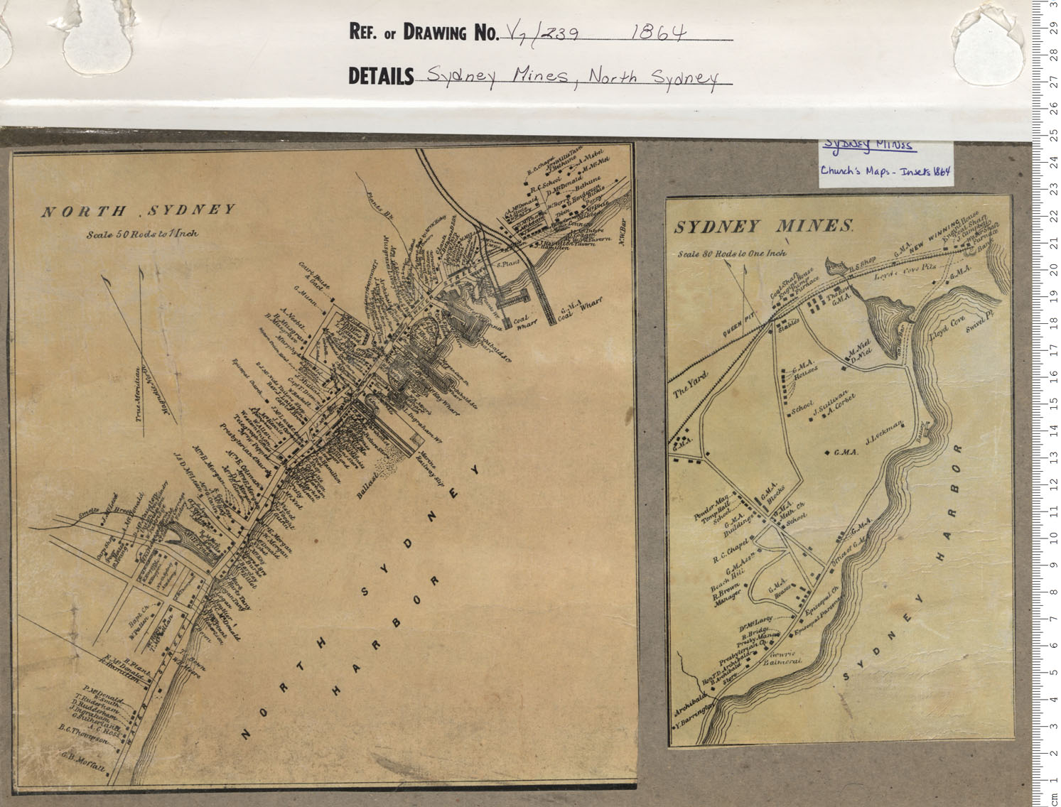 maps : Sydney Mines, North Sydney