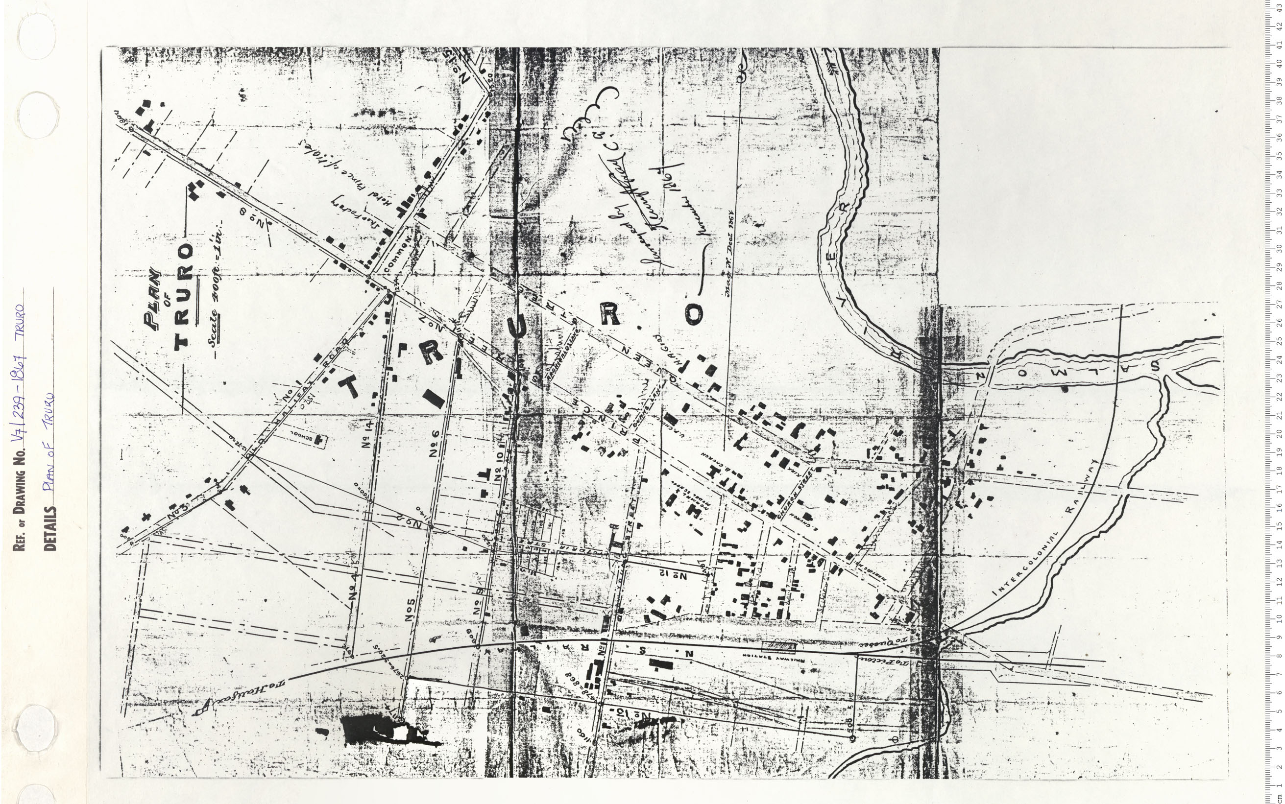 maps : Plan of Truro