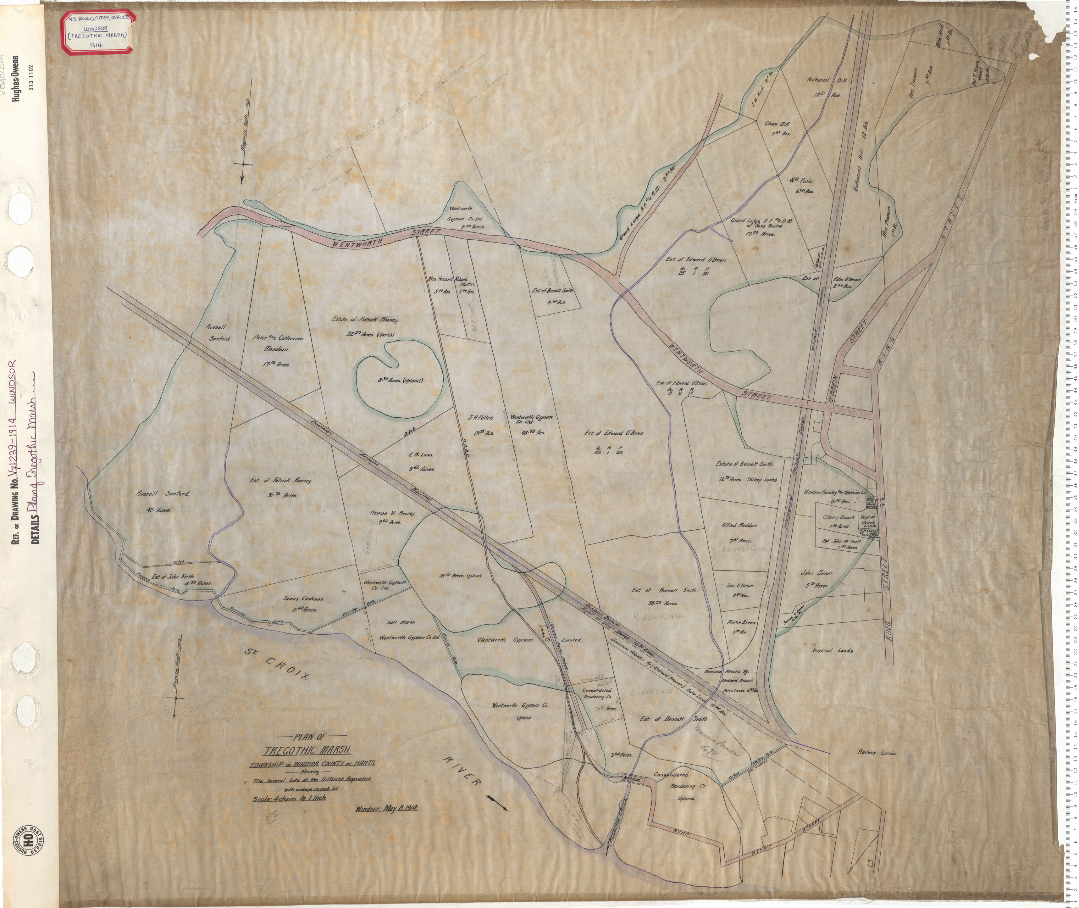 maps : Plan of Trigothic Marsh