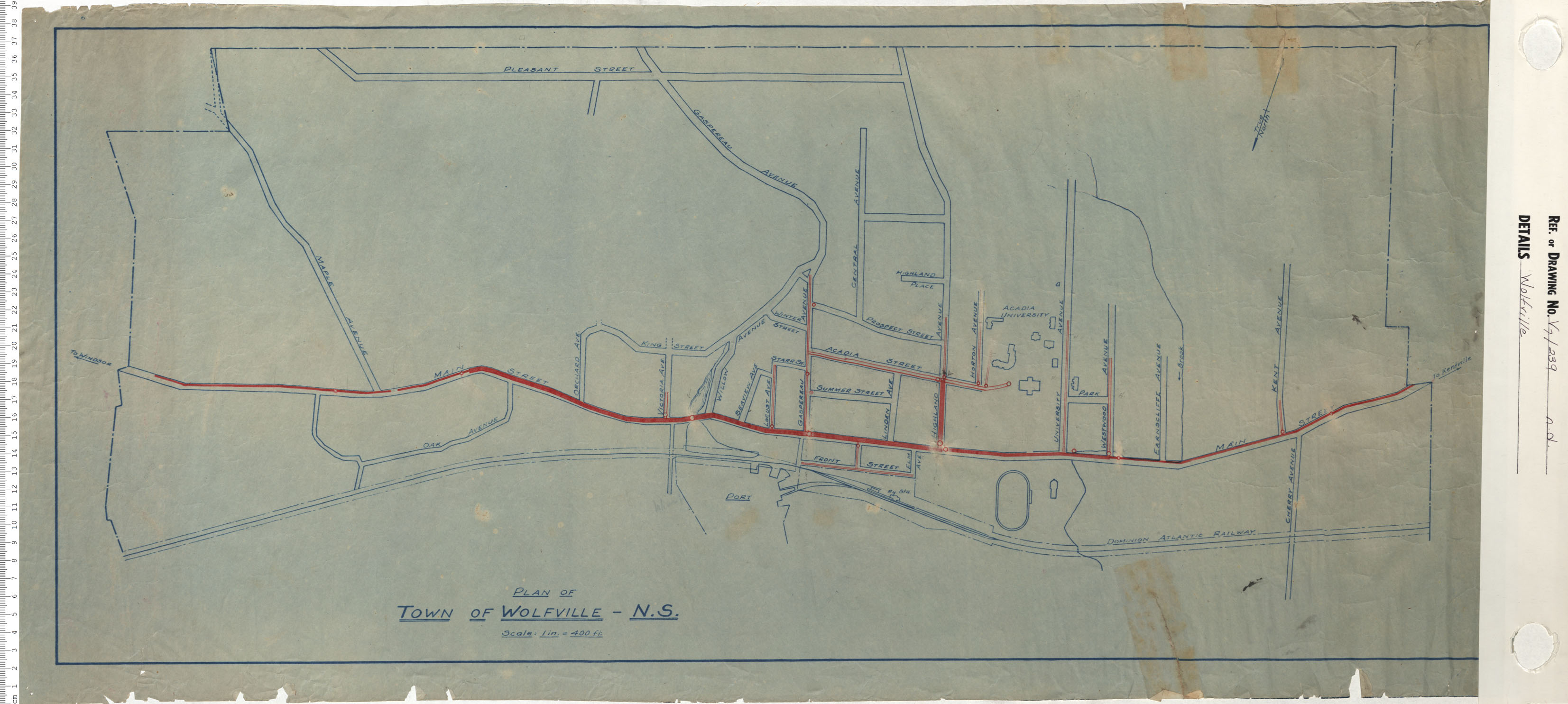 maps : Wolfville
