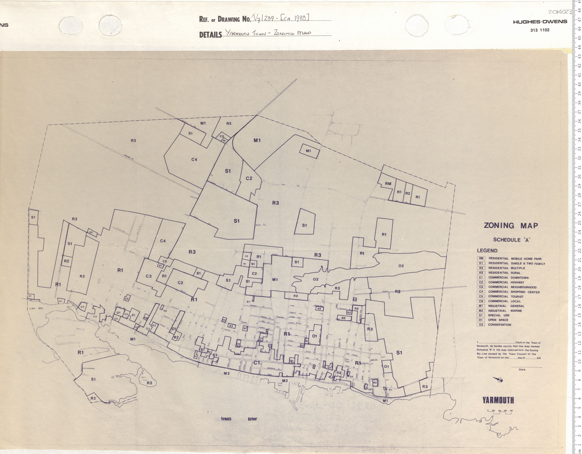 maps : Yarmouth Town- Zoning Map