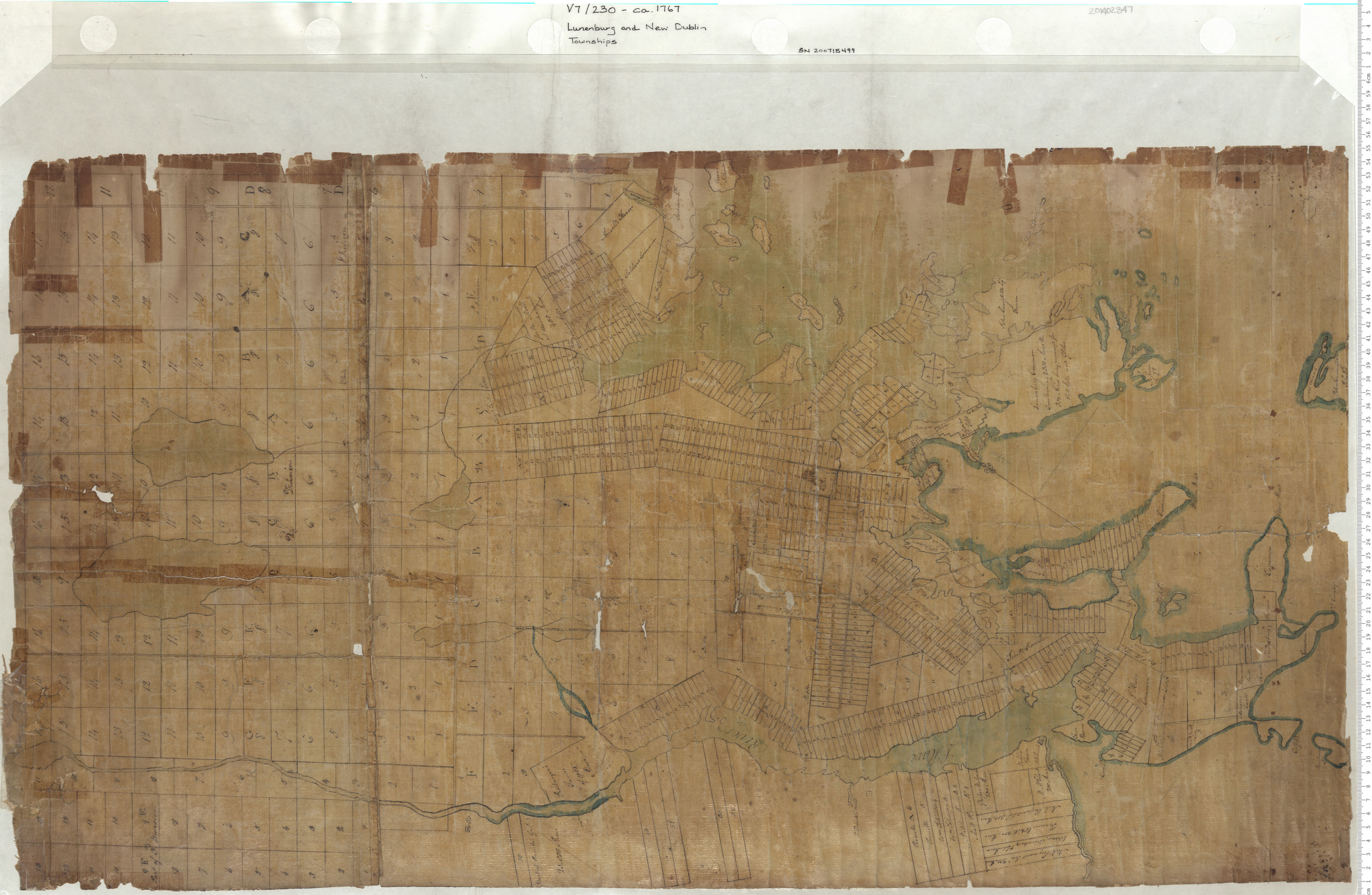 maps : Lunenburg and New Dublin Townships