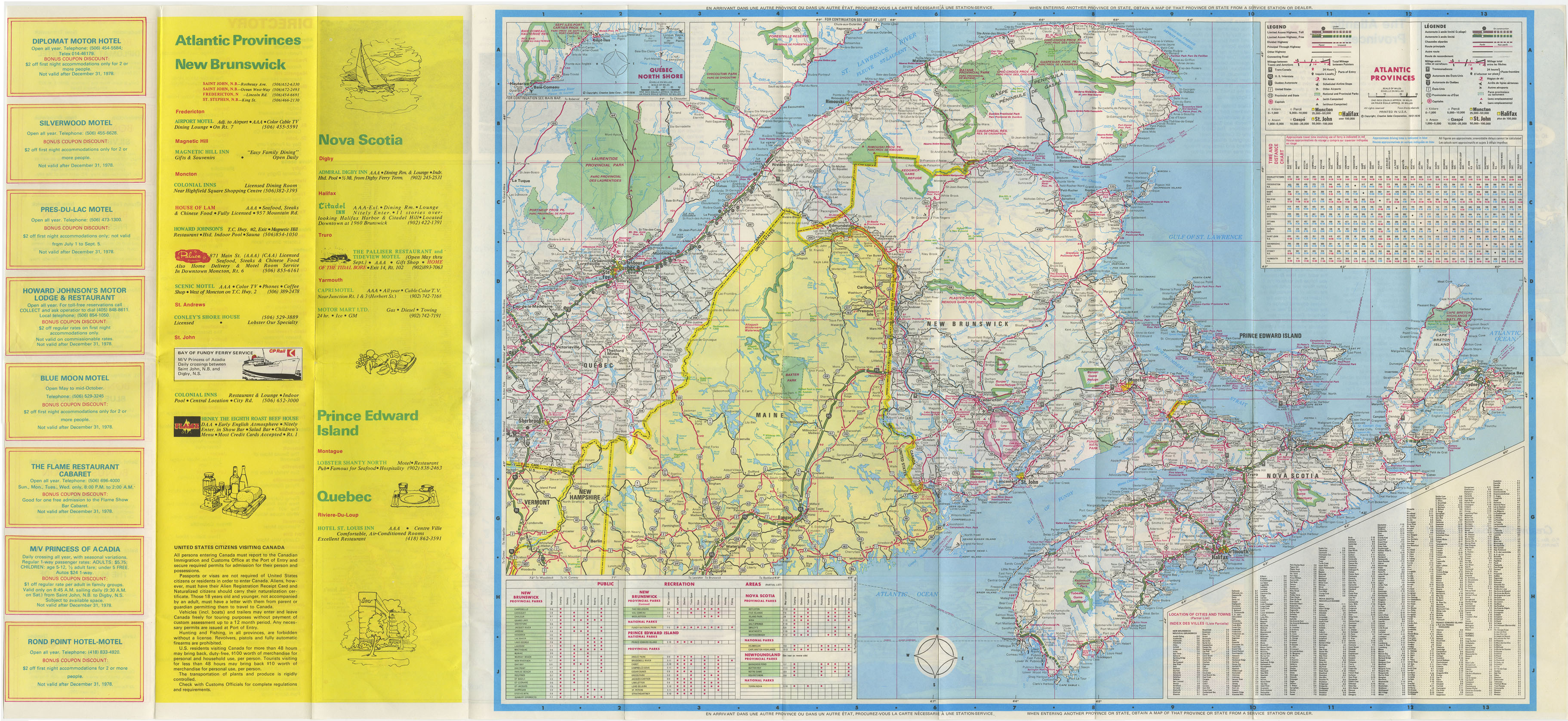 maps : Atlantic Provinces