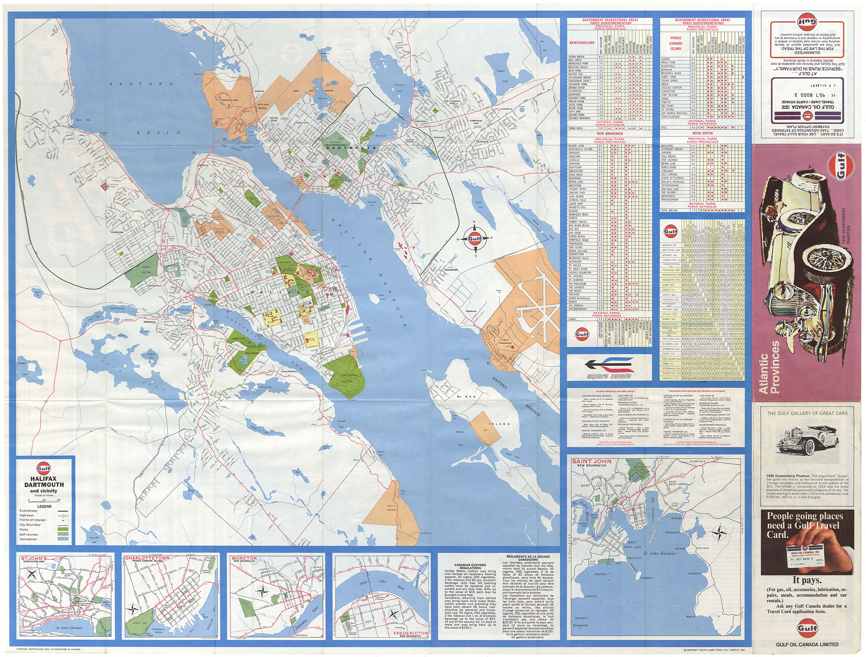 maps : Atlantic provinces map