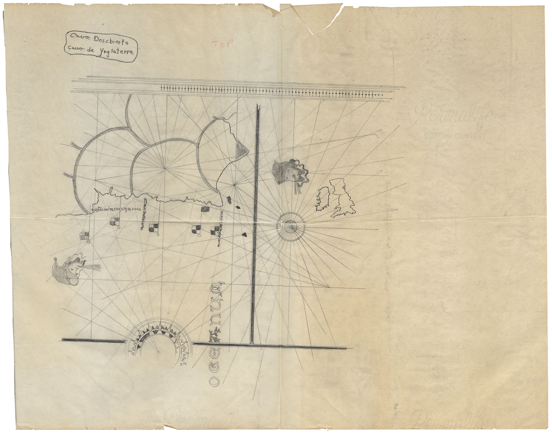 maps : Cavo Desccbierto cavo de ynglatera