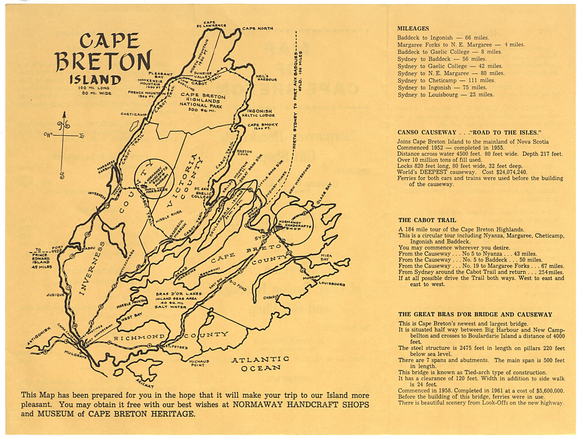 maps : Map of Cape Breton