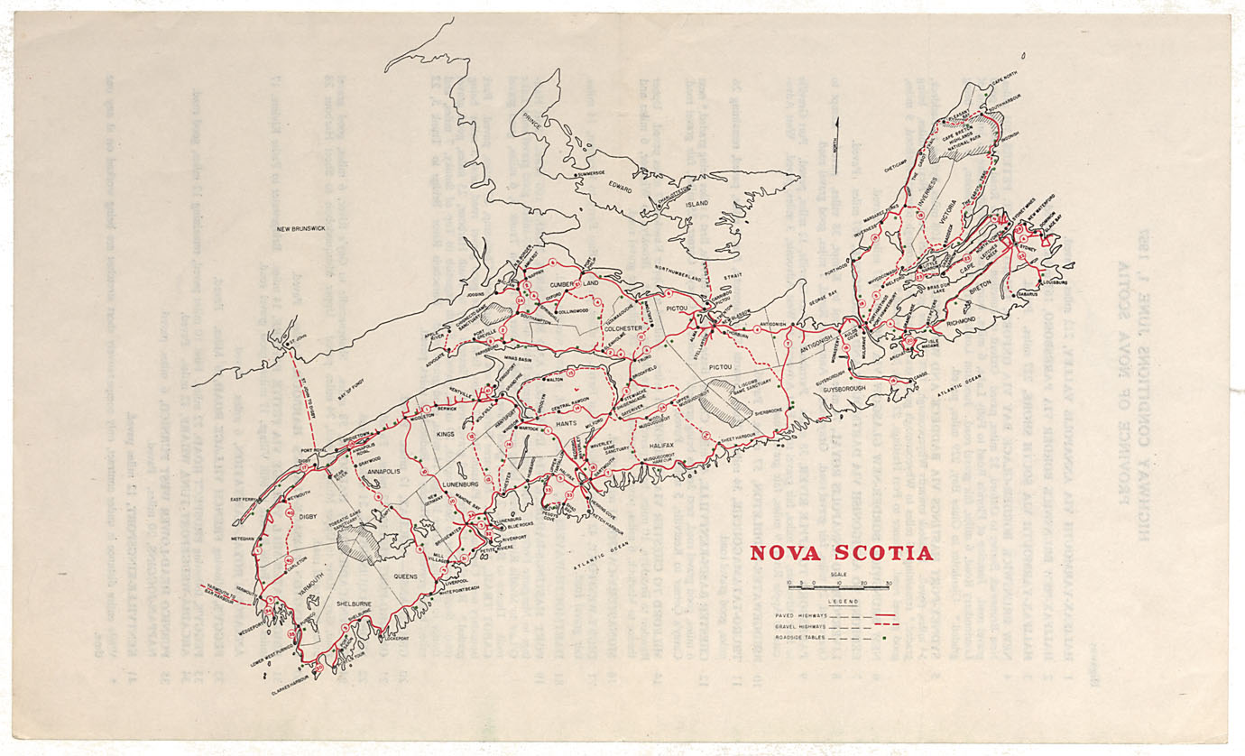 maps : Nova Scotia