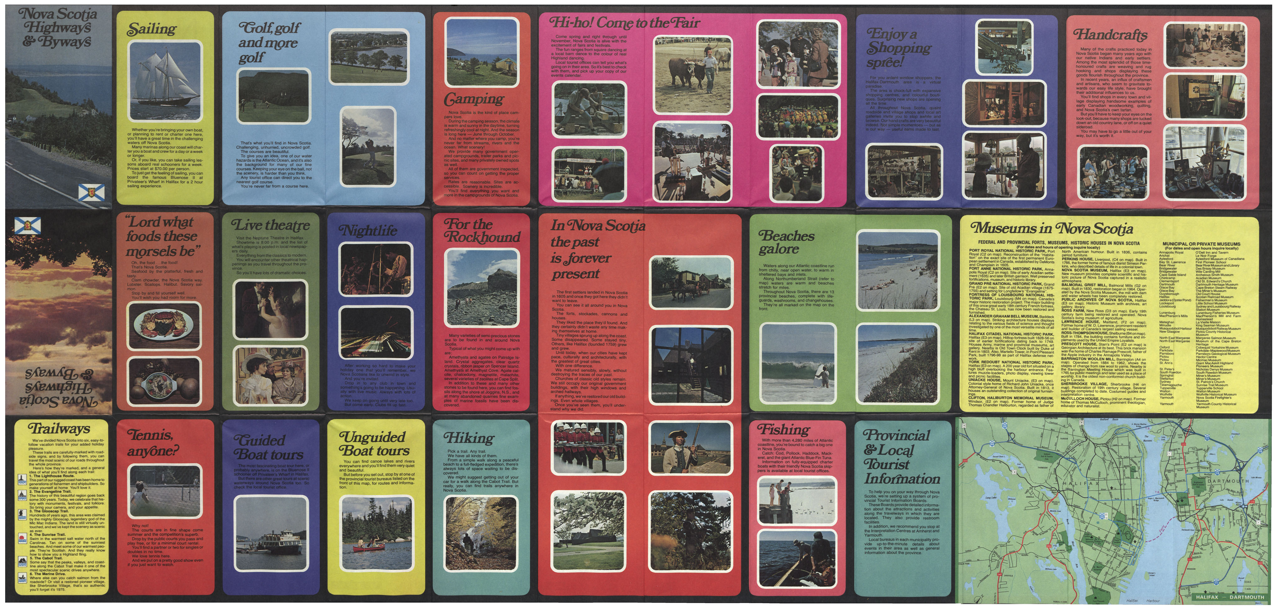 maps : Nova Scotia Highways & Byways