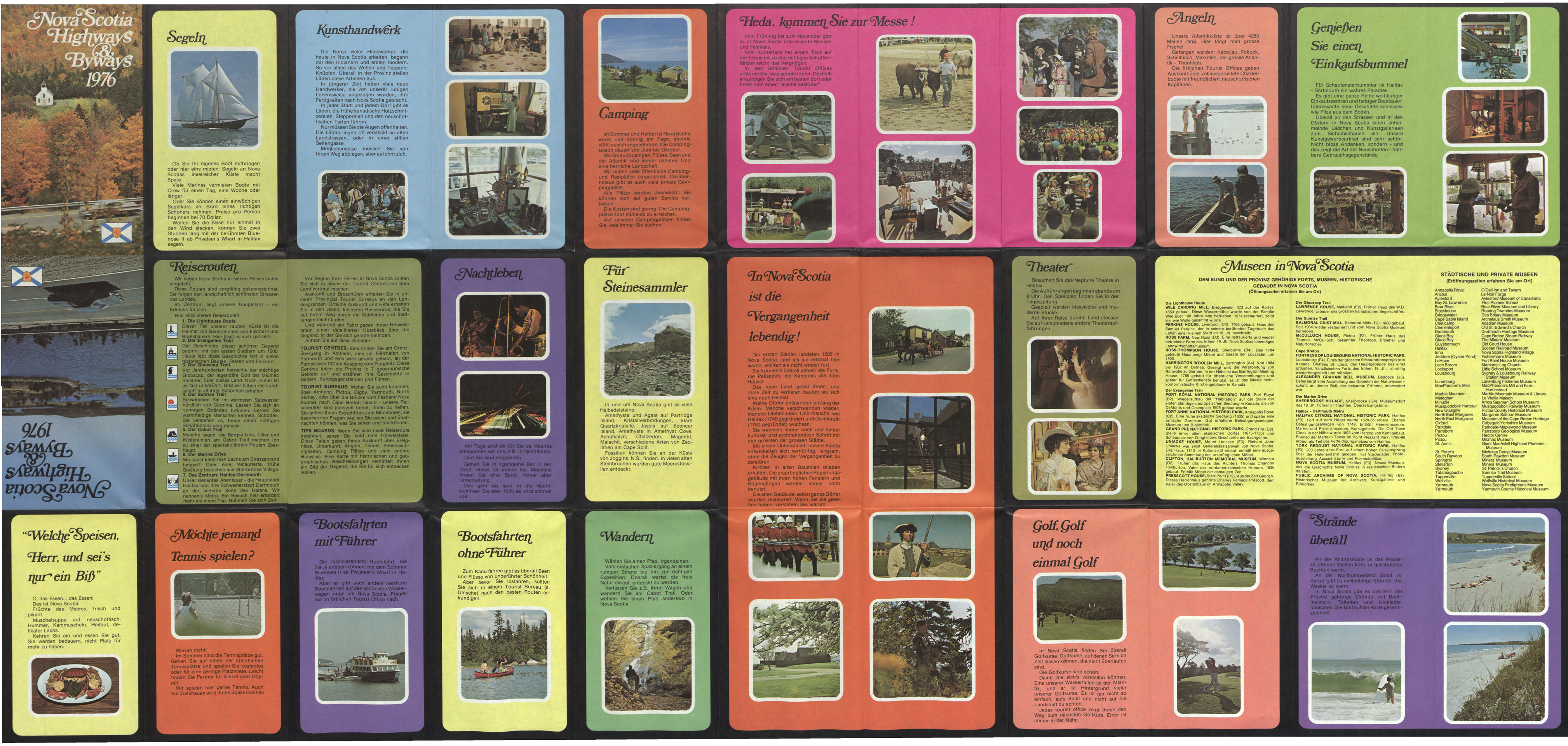 maps : NS Highways and Byways 1976