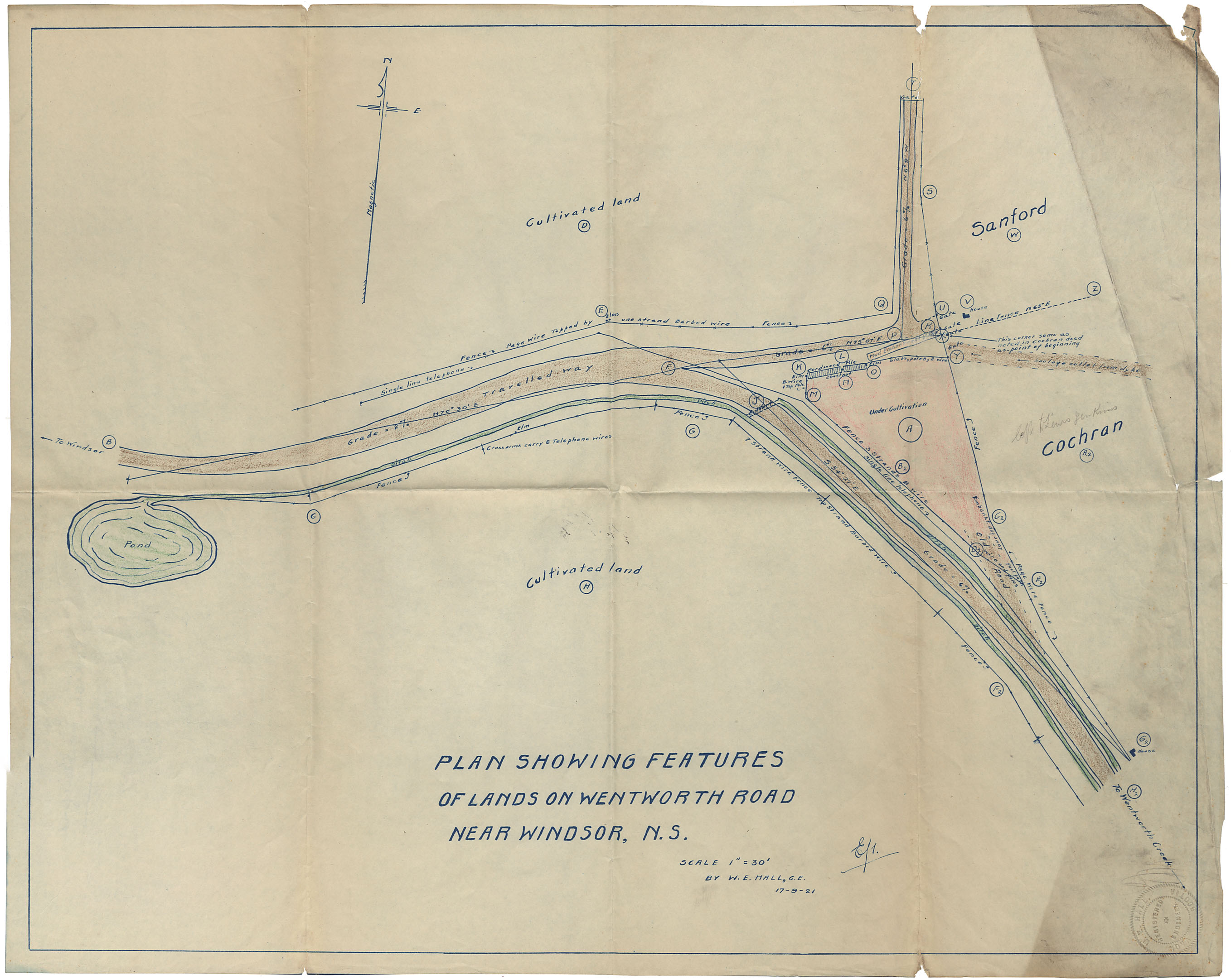 maps : Lands on Wentworth Road near Windsor